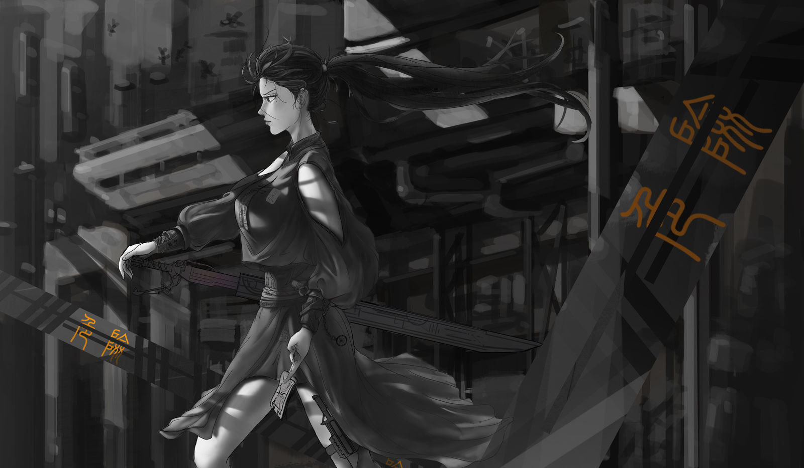 详细创作过程《云希高中》学生会——临时工头像同人高清图