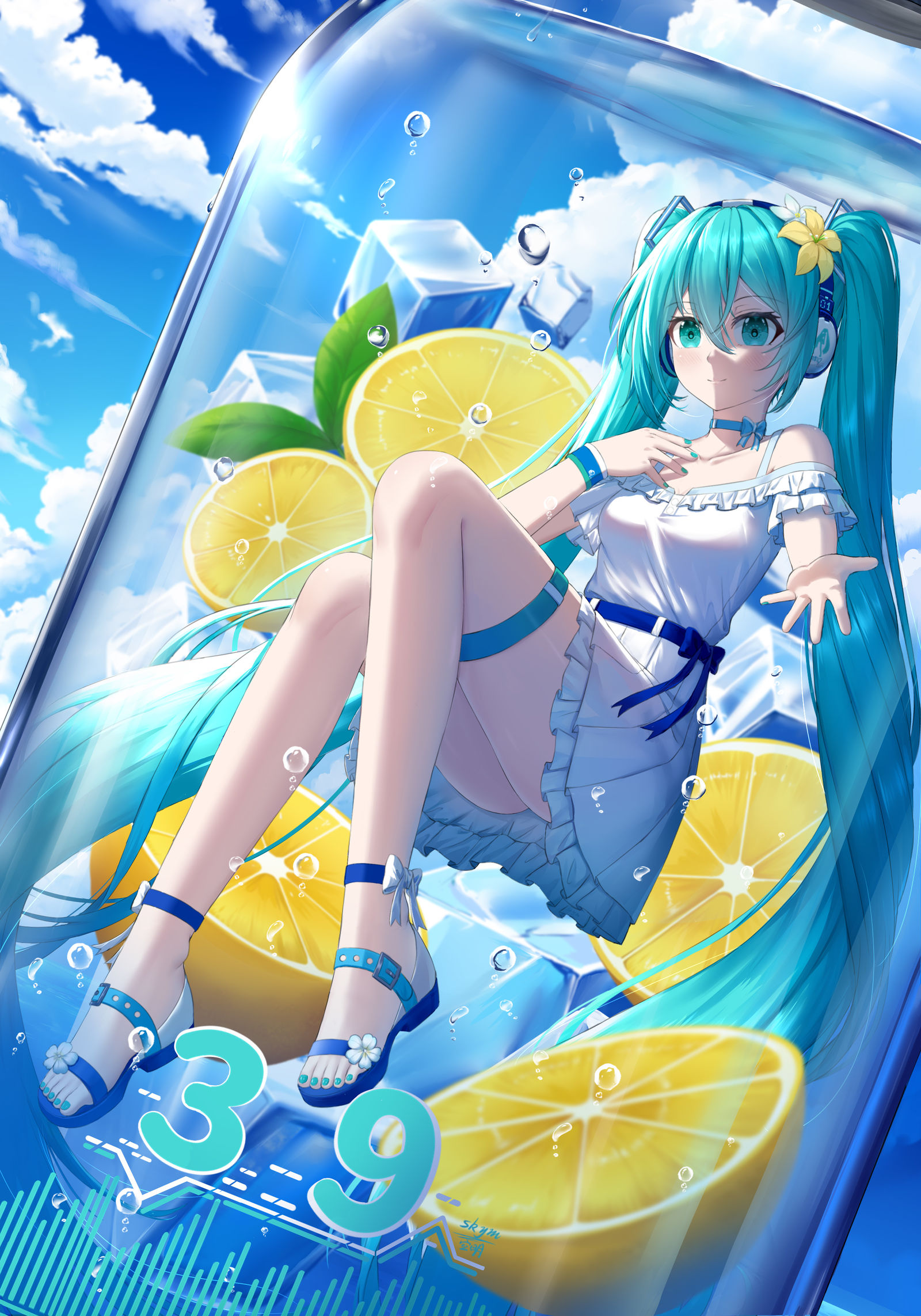 大迟到的瓶中miku39快乐qwq！