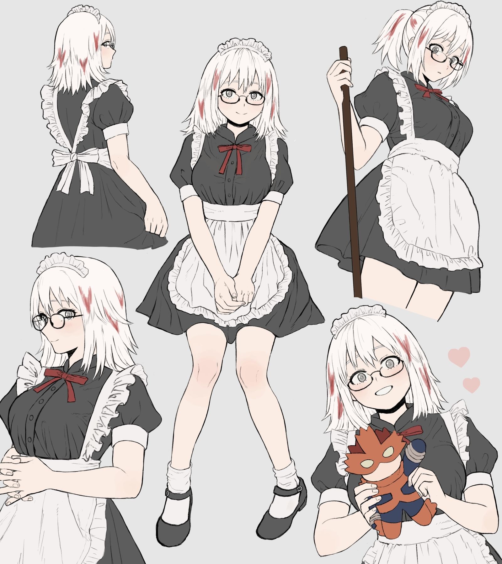 メイド冬美ちゃん头像同人高清图