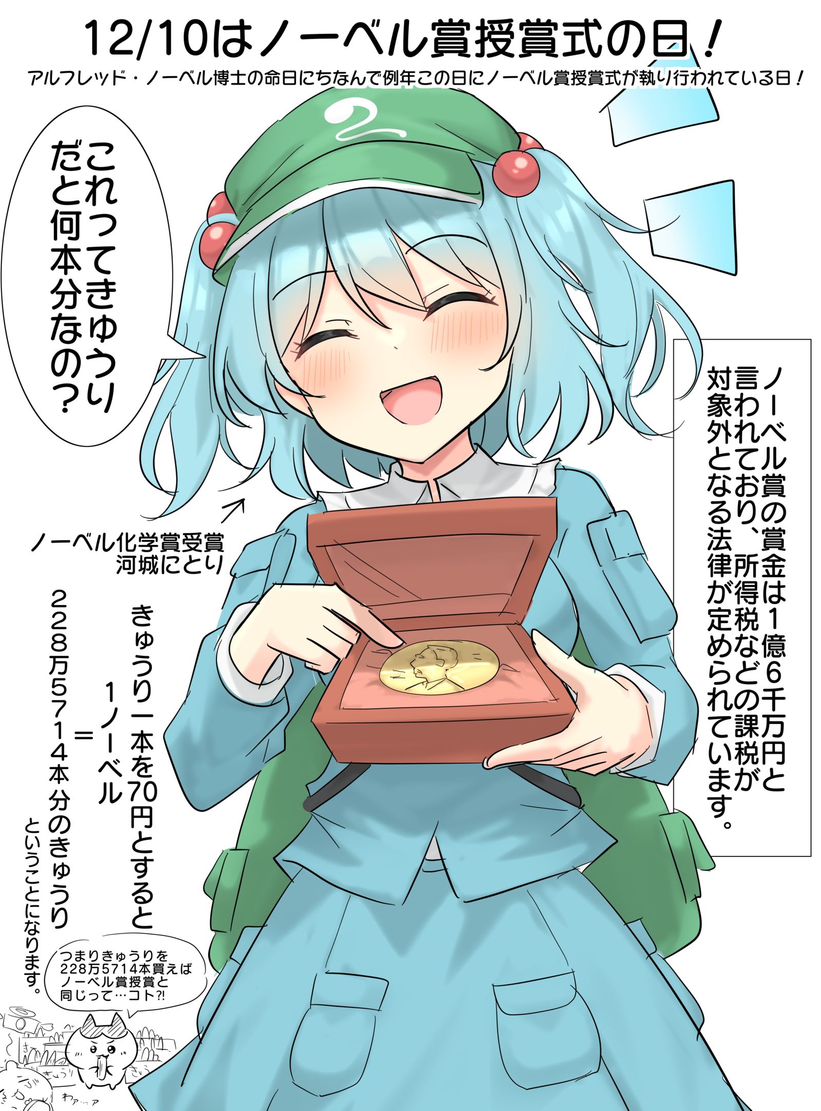 12/10はノーベル賞授賞式の日！头像同人高清图