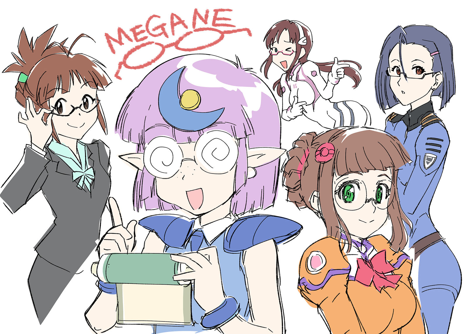 好きなメガネの絵
