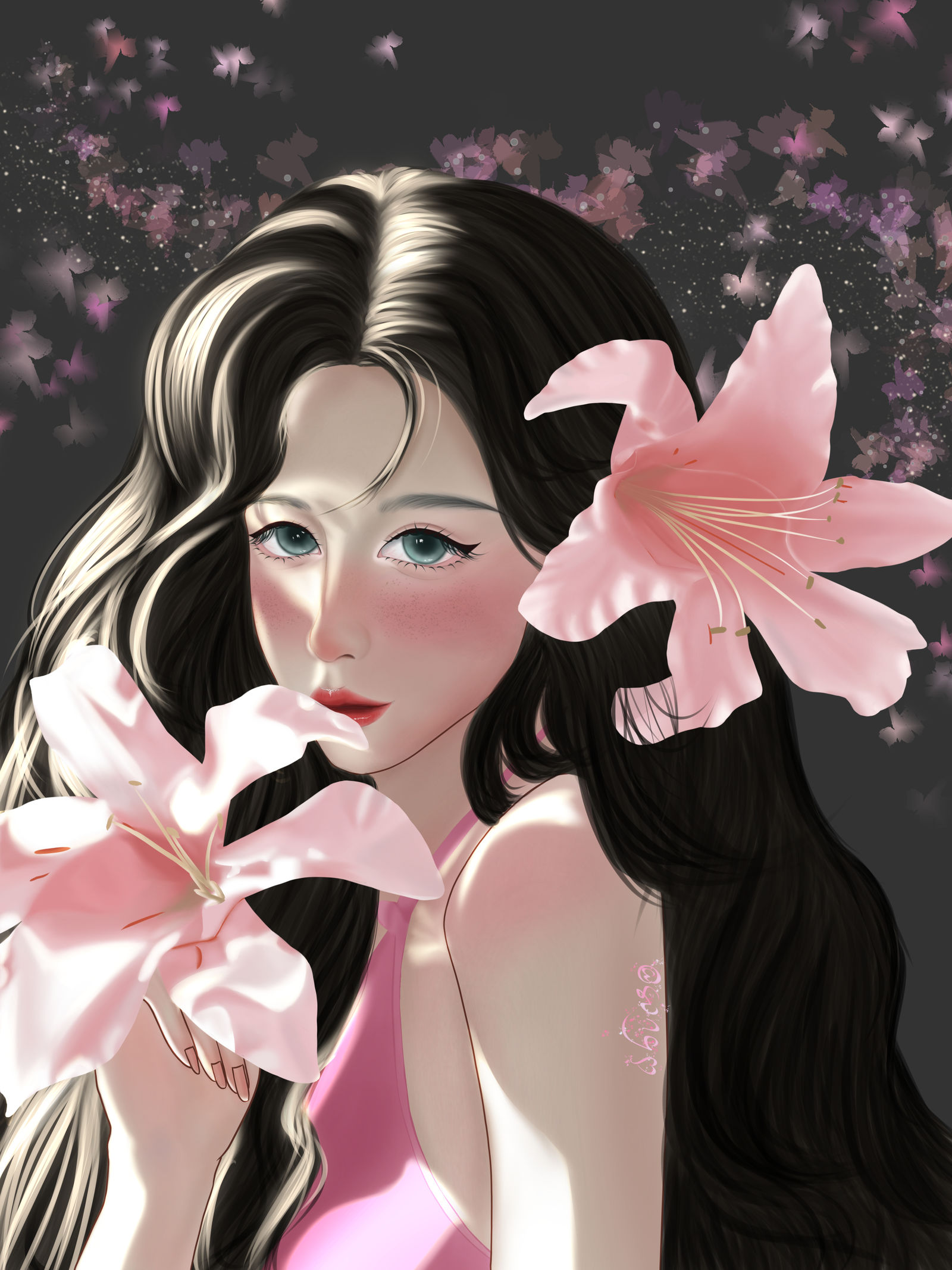 🌸&明媚少女头像同人高清图