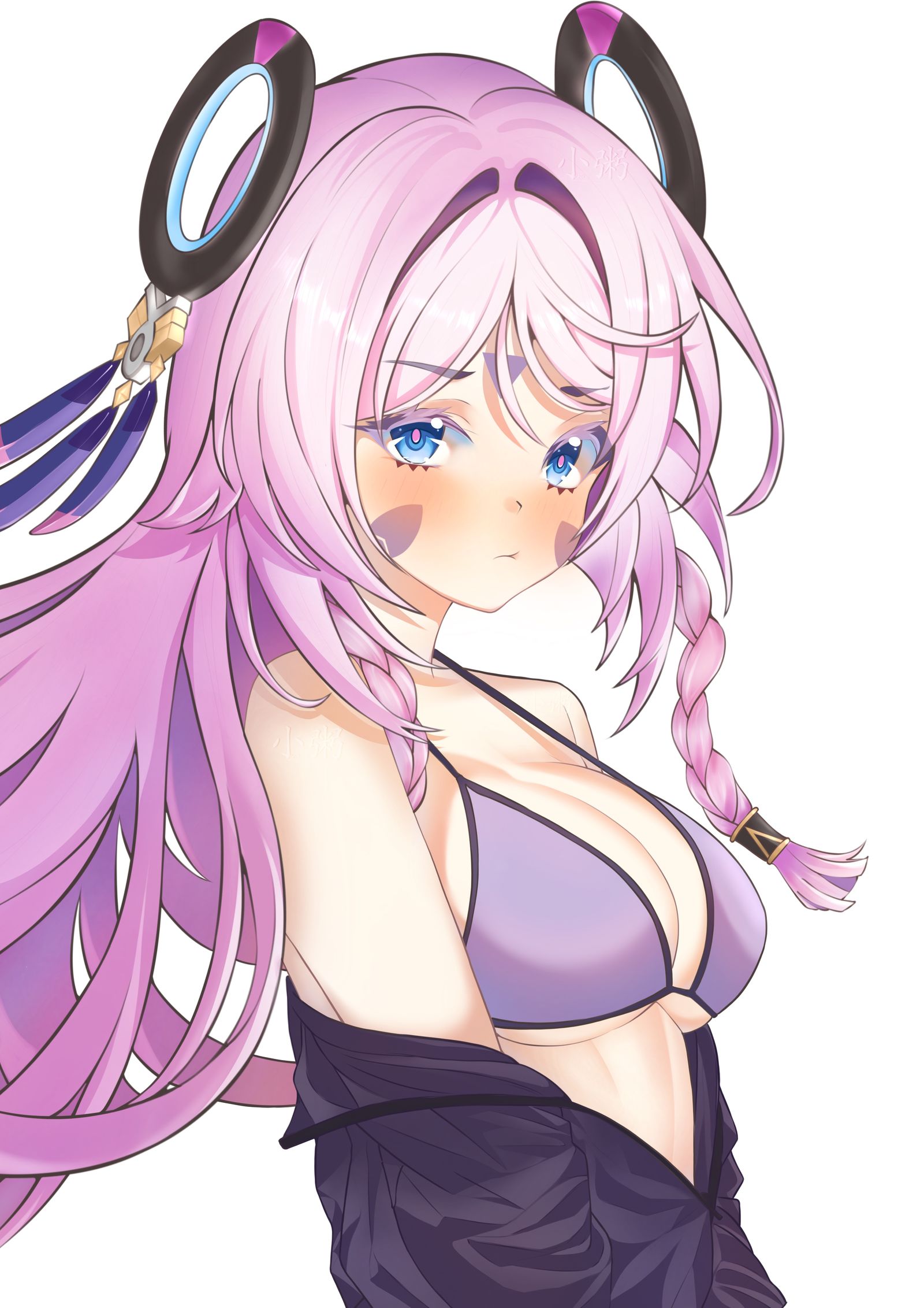 茜特菈莉同人原创插画成品图头像同人高清图