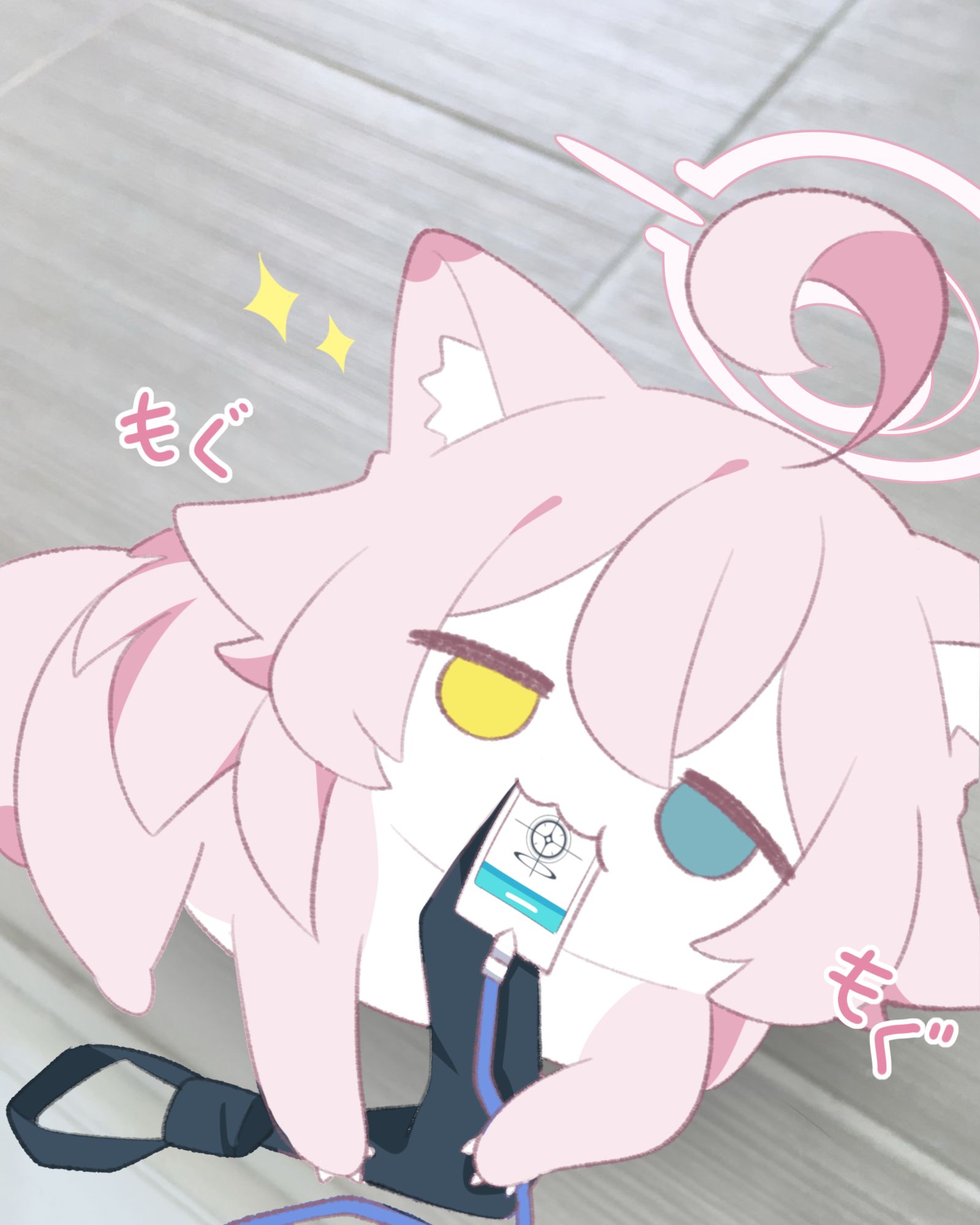 もぐもぐ 2 ホシノイタチ !!头像同人高清图