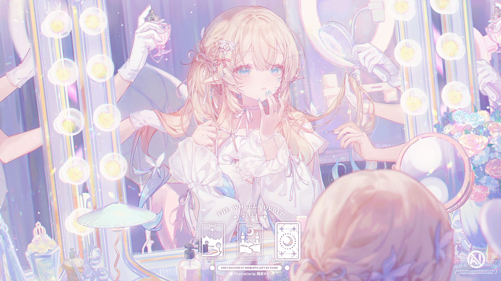 可莉.露 ⟣⋄  .-依赖绘画女孩子
