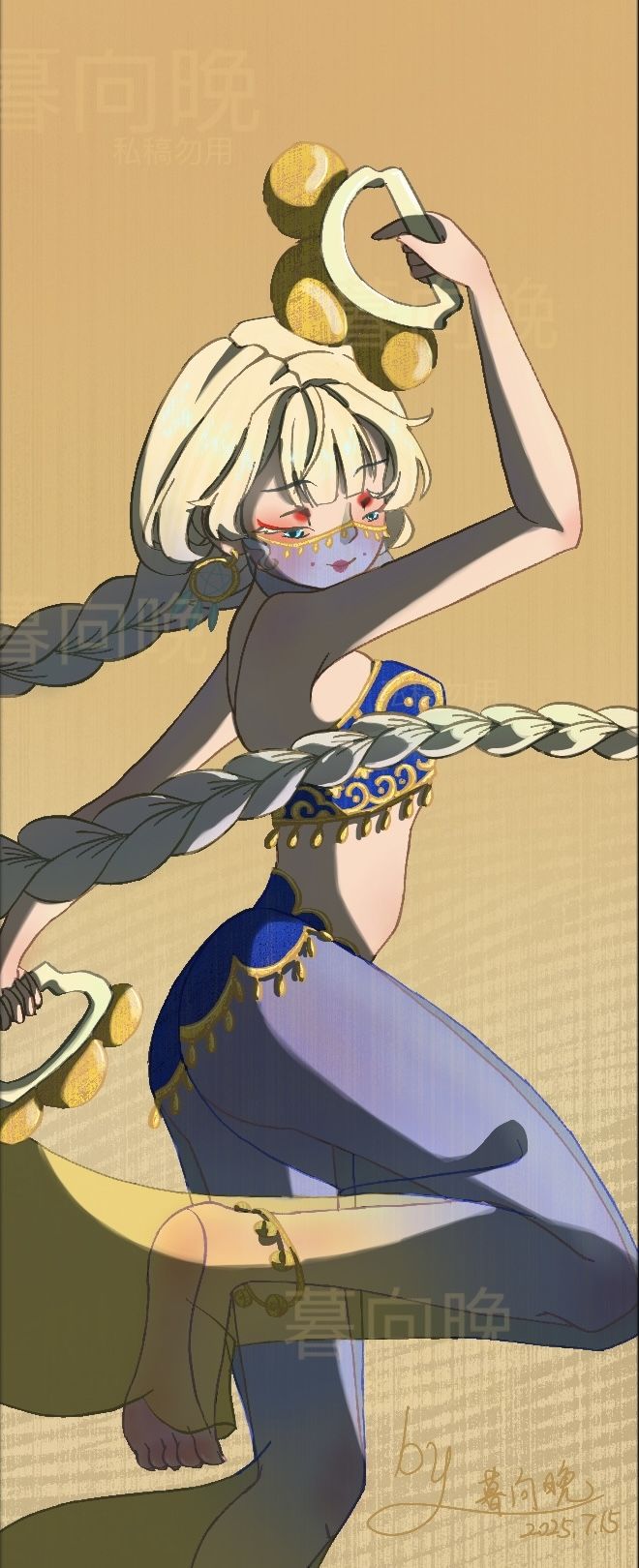 异域舞娘头像同人高清图
