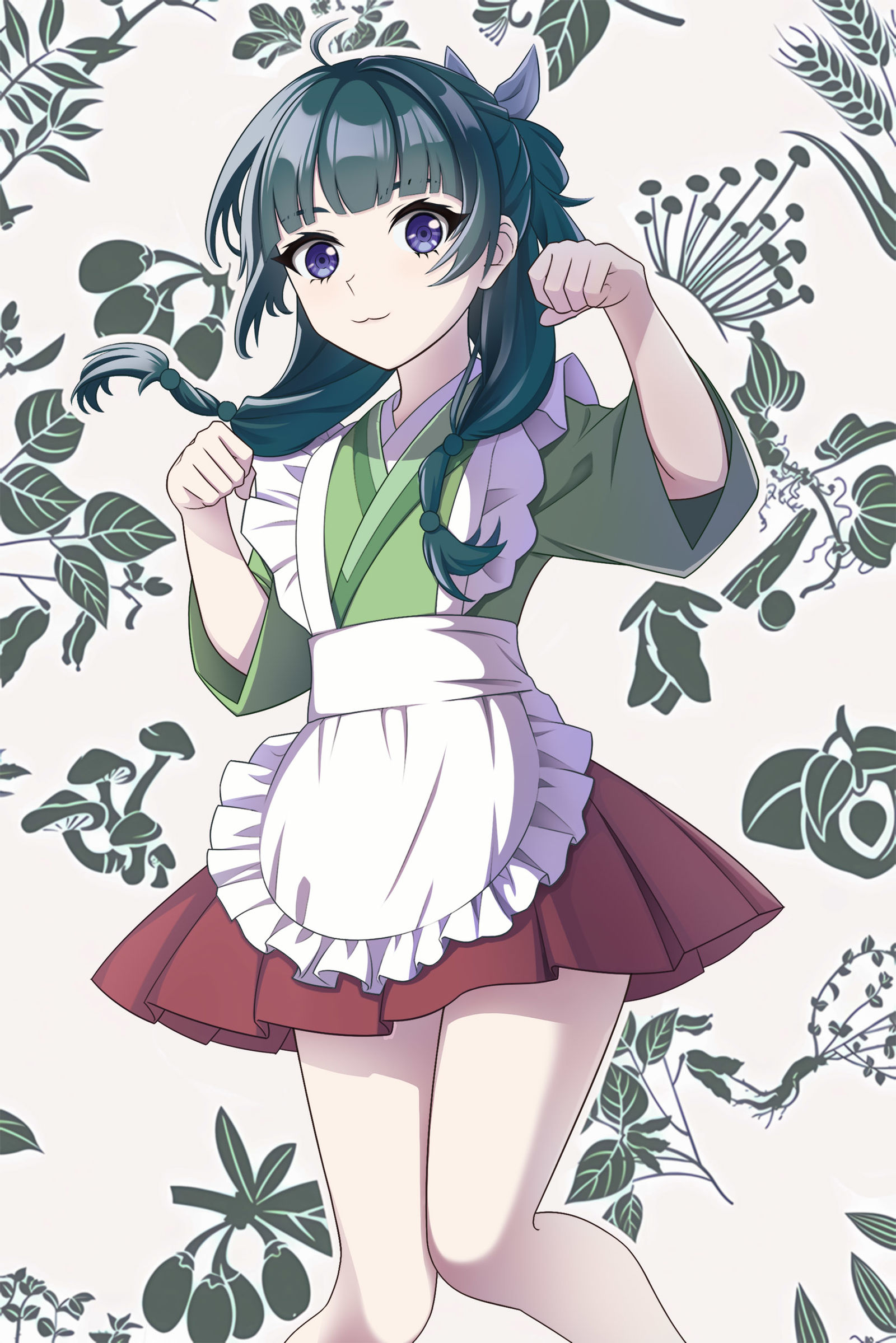 药屋少女的女仆装头像同人高清图