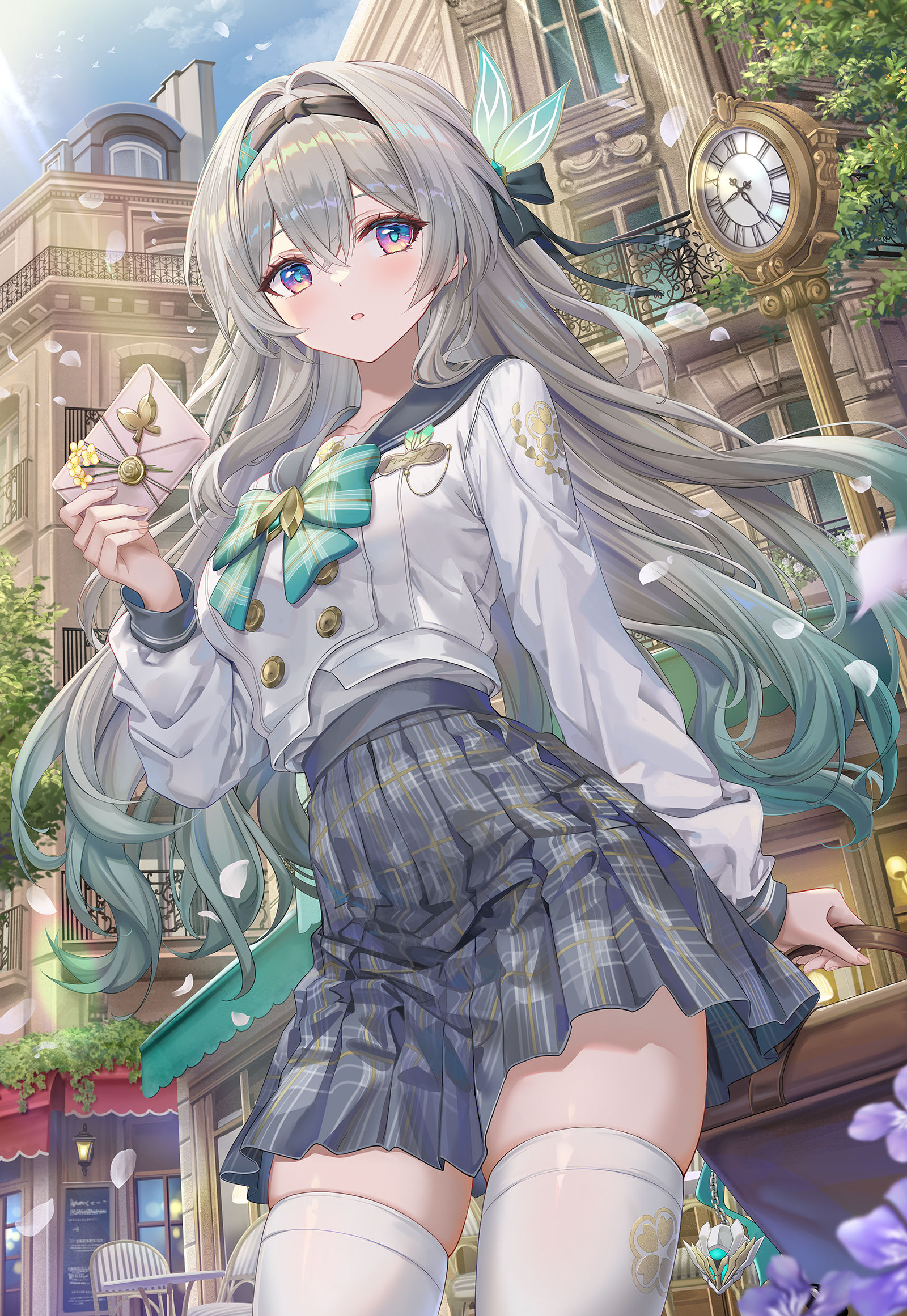 想いを込めて插画图片壁纸