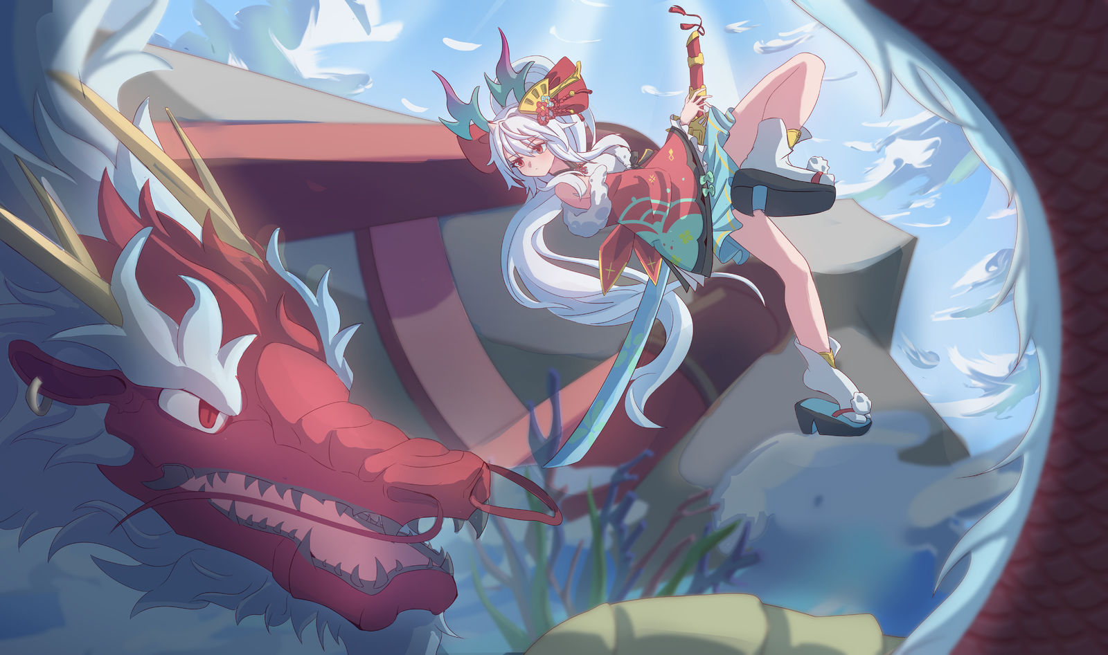 【星引擎】美咲·登龙头像同人高清图