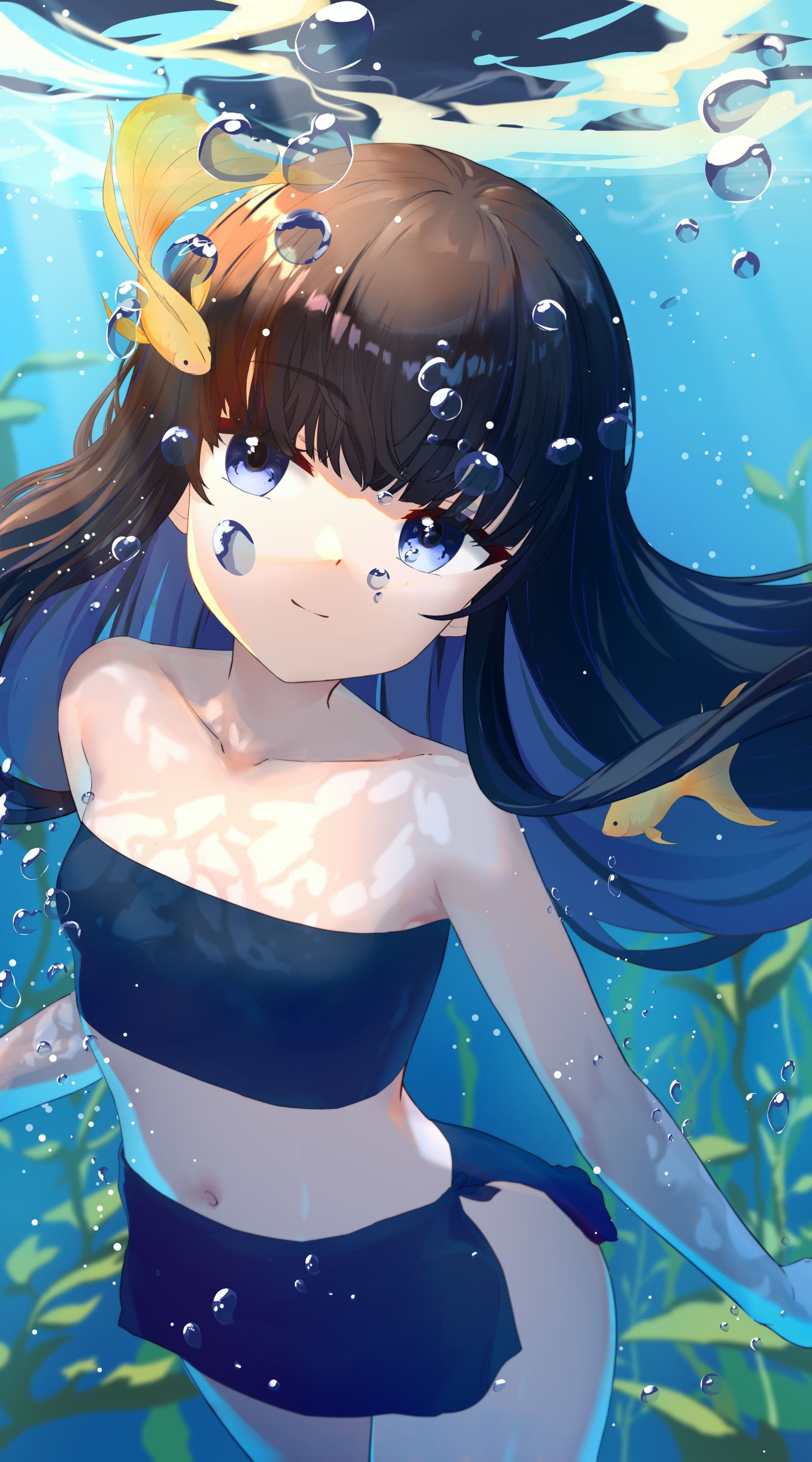 水中女孩头像同人高清图