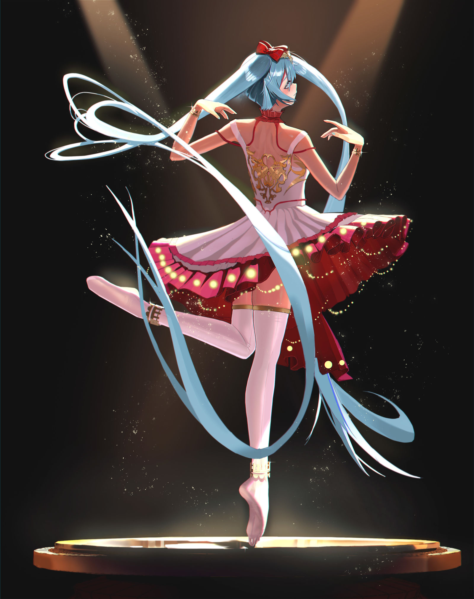 舞台初音头像同人高清图
