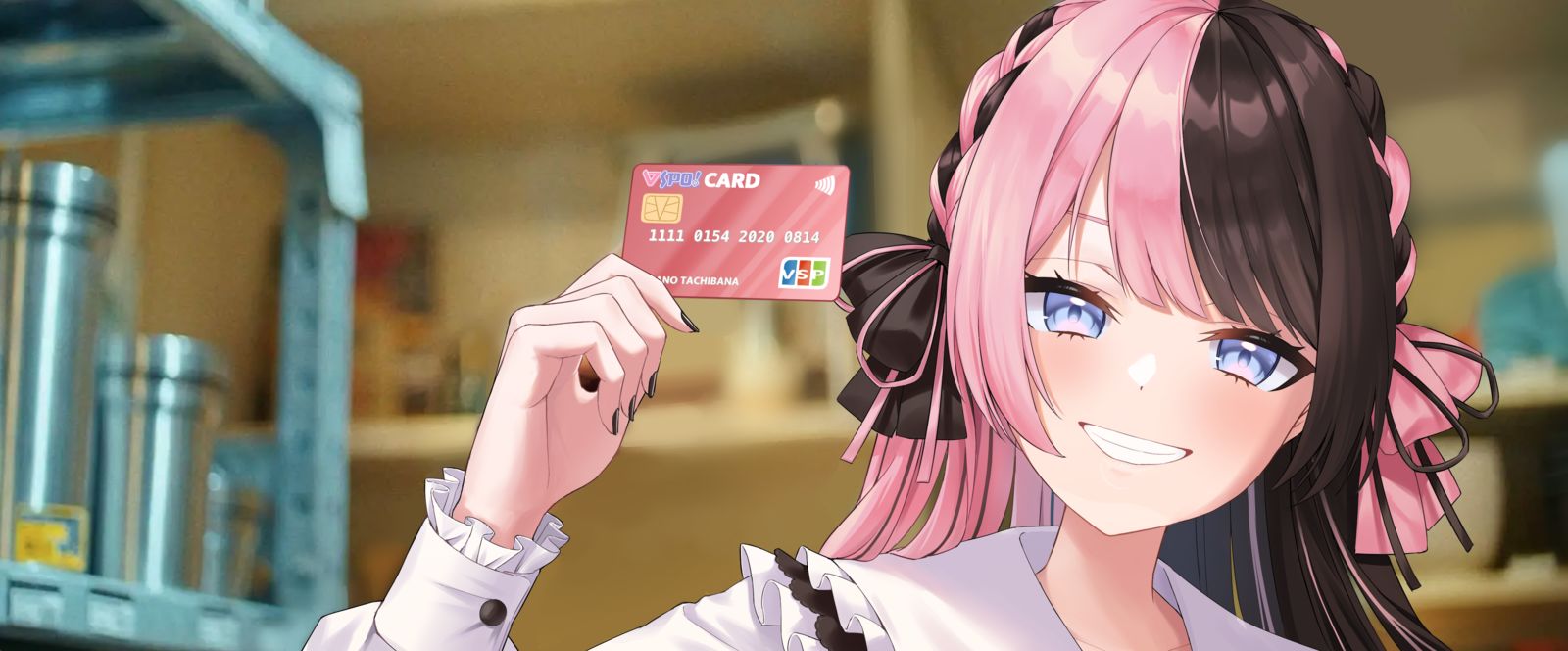 「 Vすぽっ！カードで。」插画图片壁纸