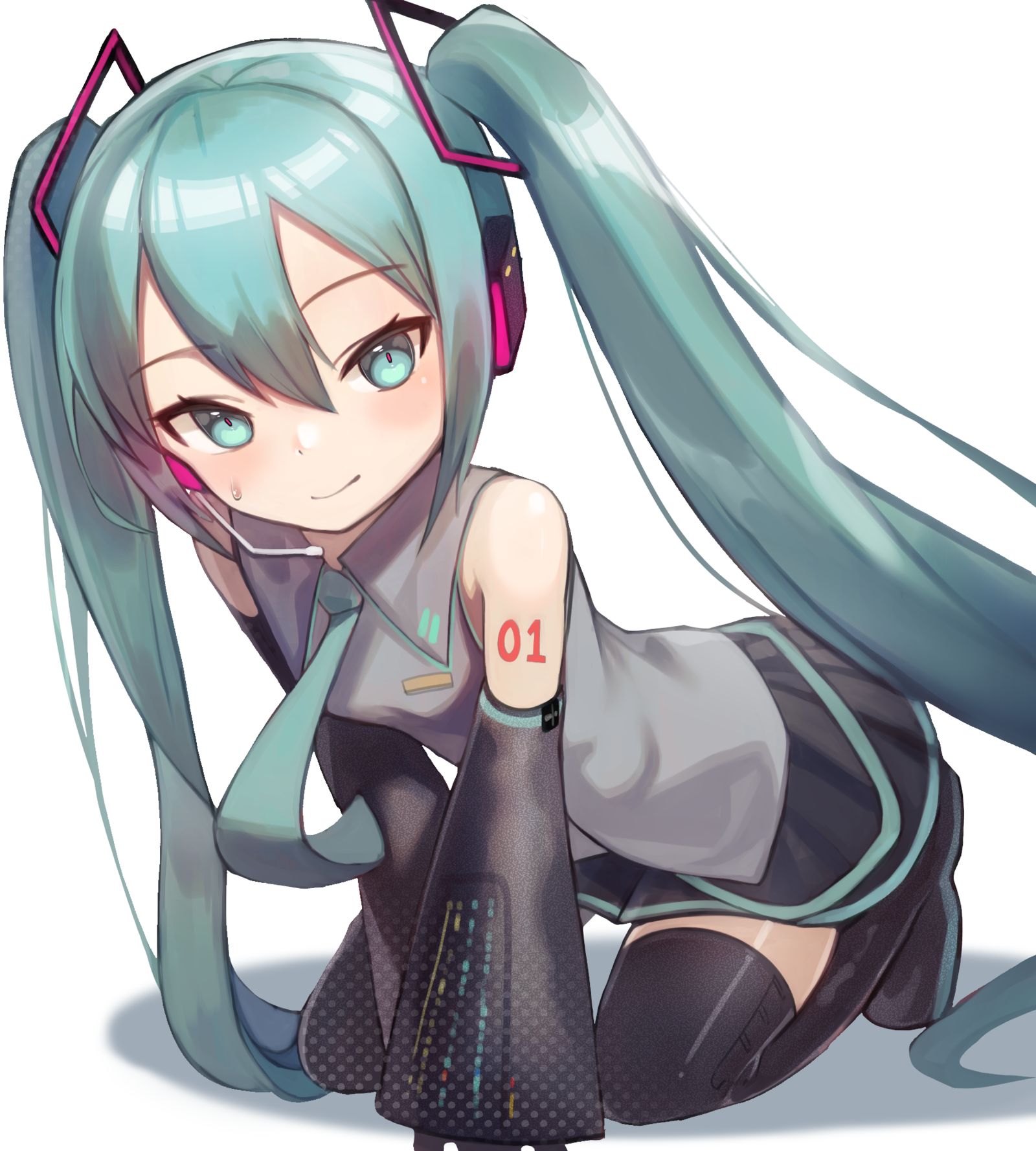初音ミク头像同人高清图