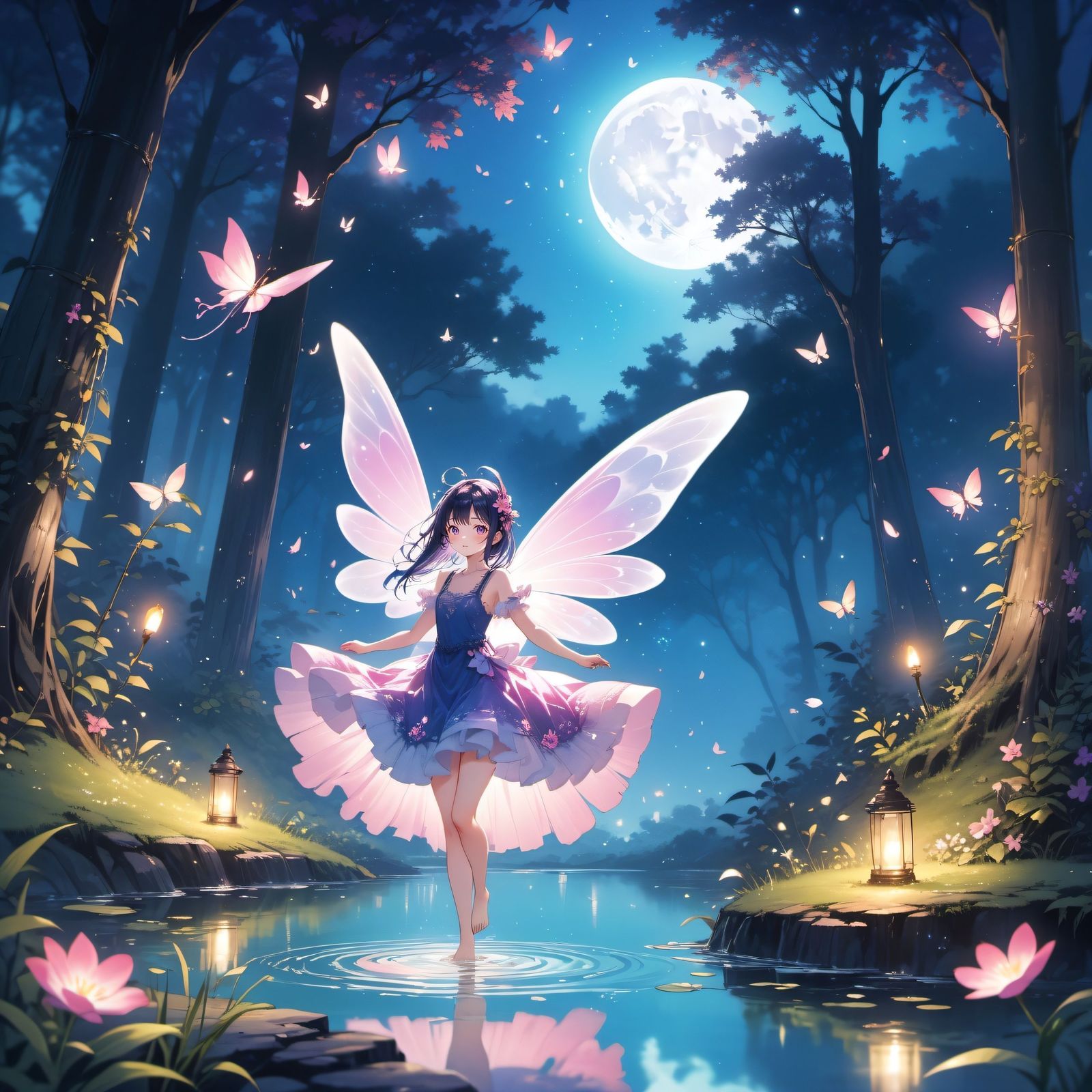 独一无二-二次元大模型词条生图