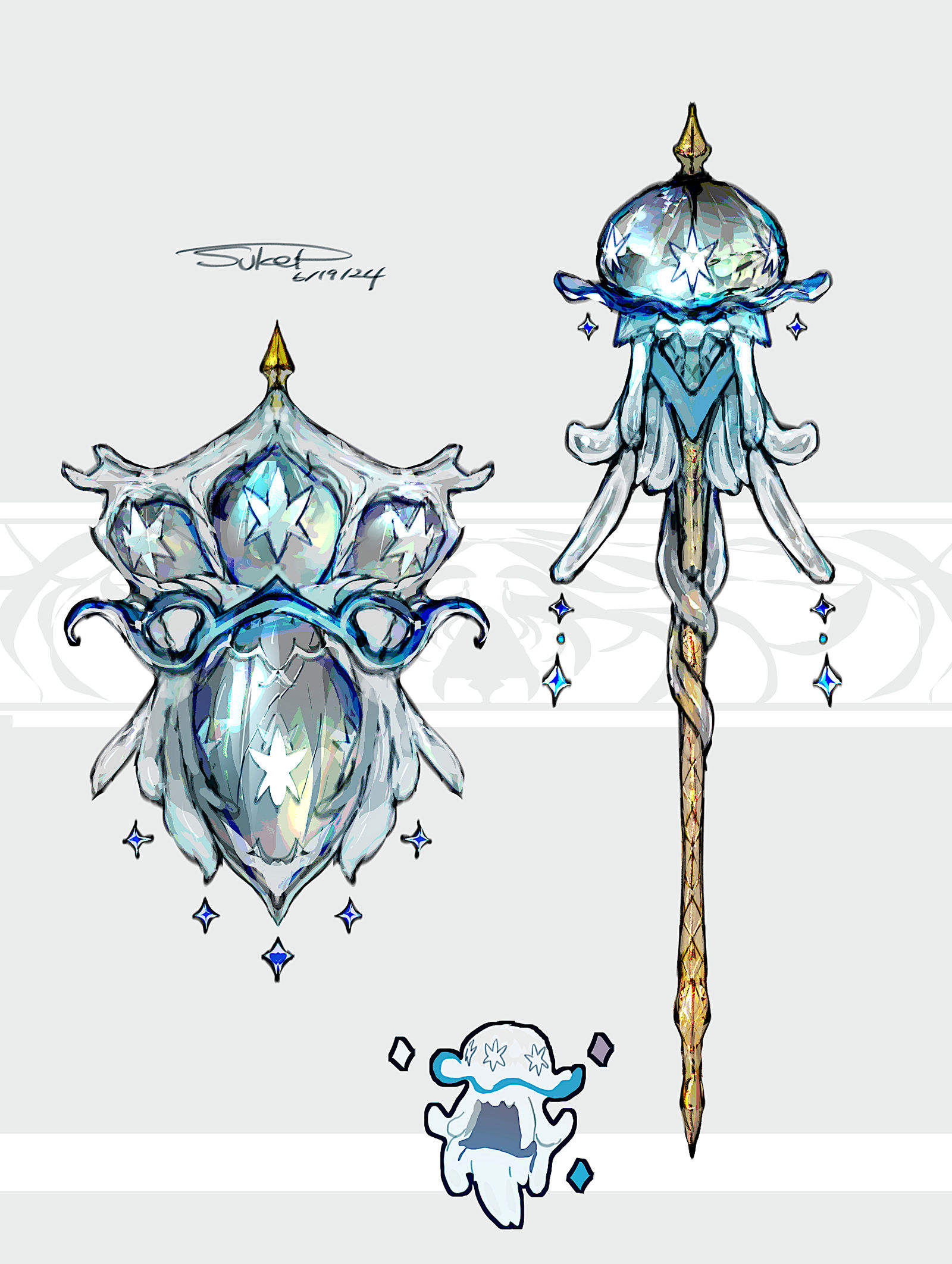 ウツロイドモチーフの武器（ポケモン）头像同人高清图