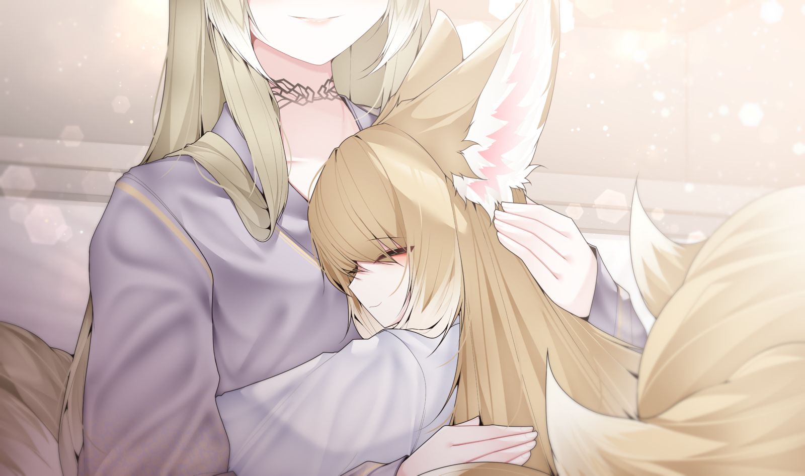 hug插画图片壁纸