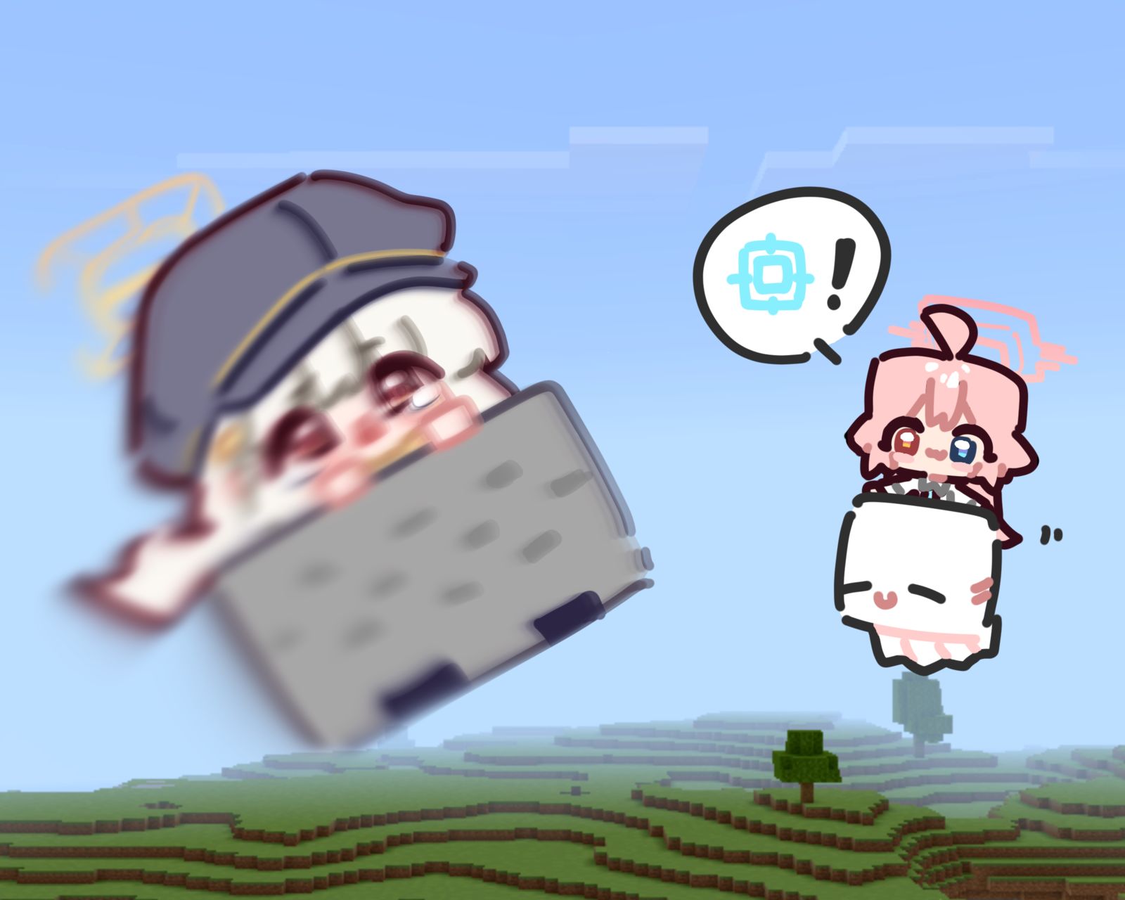 발사 插画图片壁纸