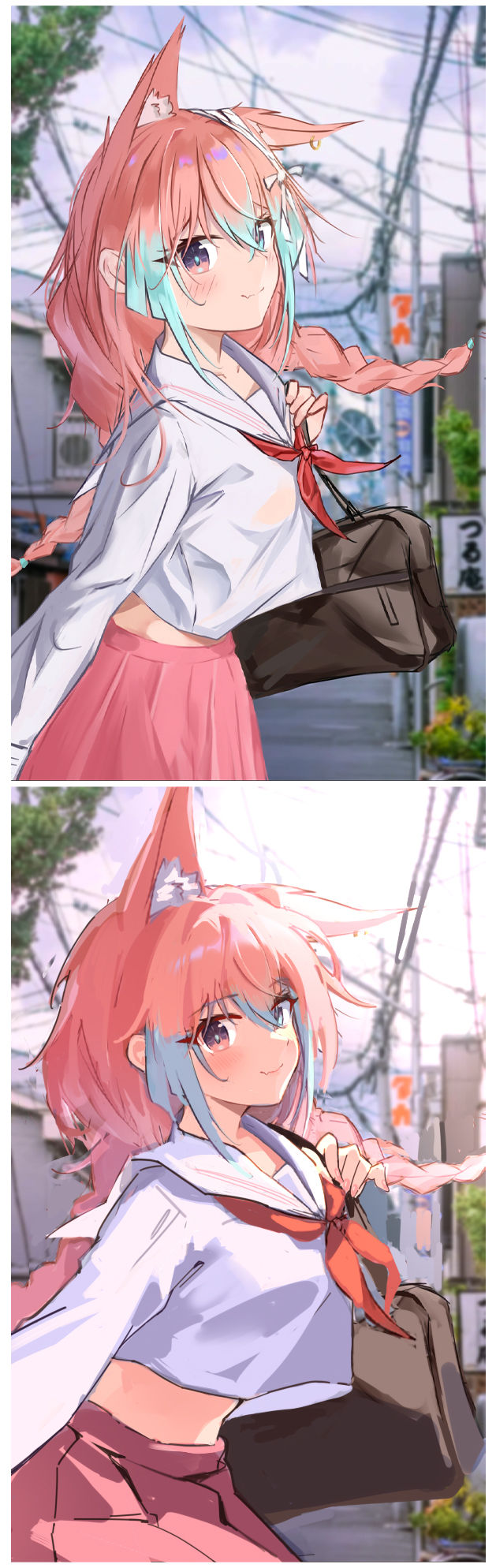 微评画_我要让你裙子飞起来【粉丝评画の34】