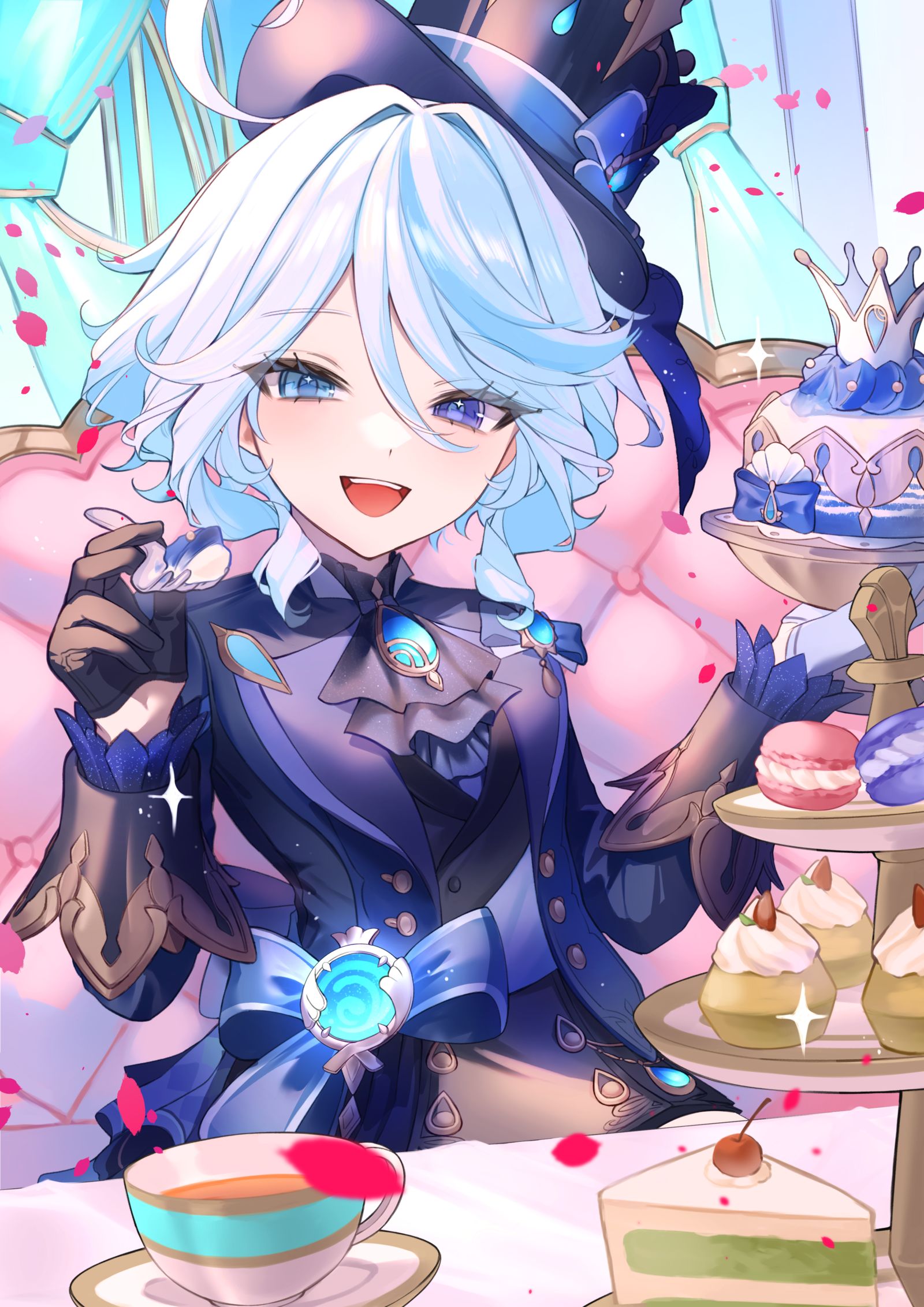 フリーナお誕生日おめでとう！插画图片壁纸