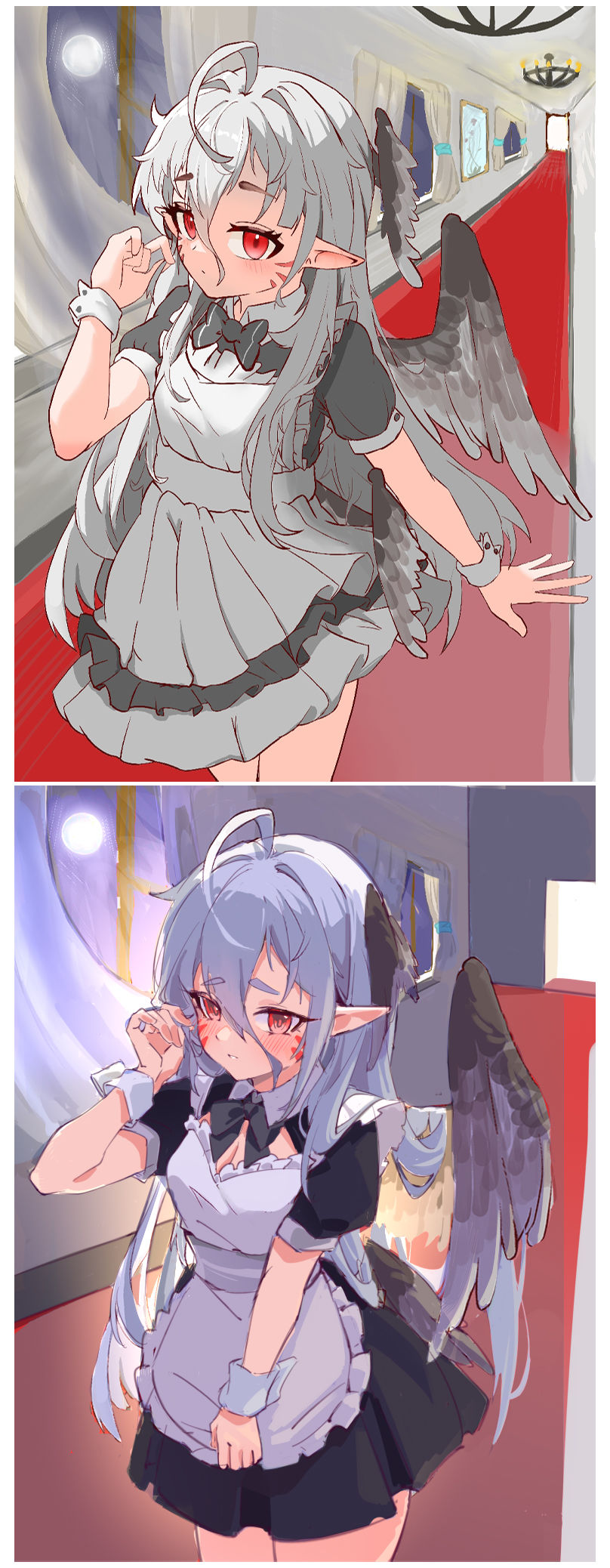 微评画_今天讲点清纯的【粉丝评画の45】