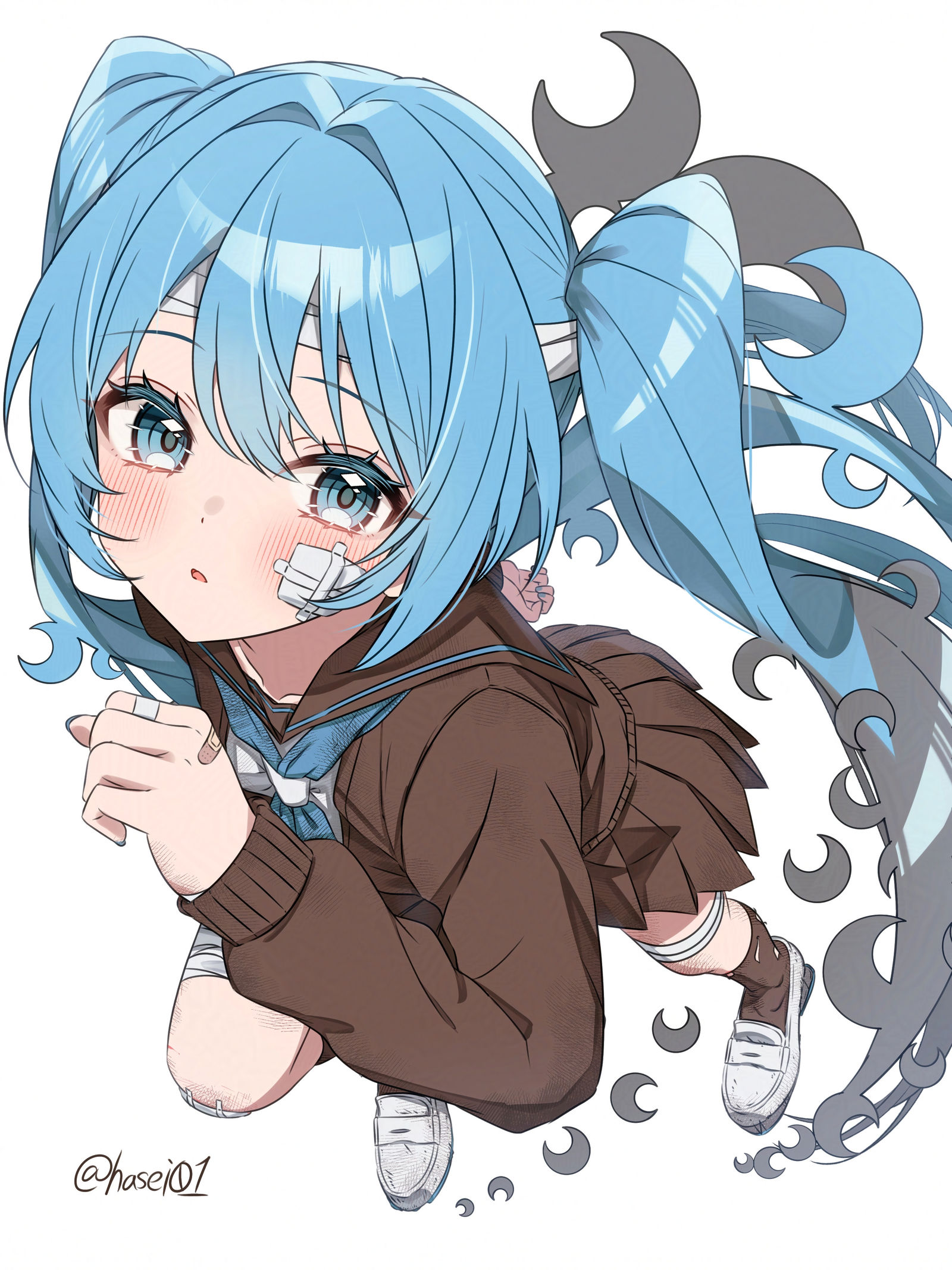 言葉に意味を奏でながら插画图片壁纸