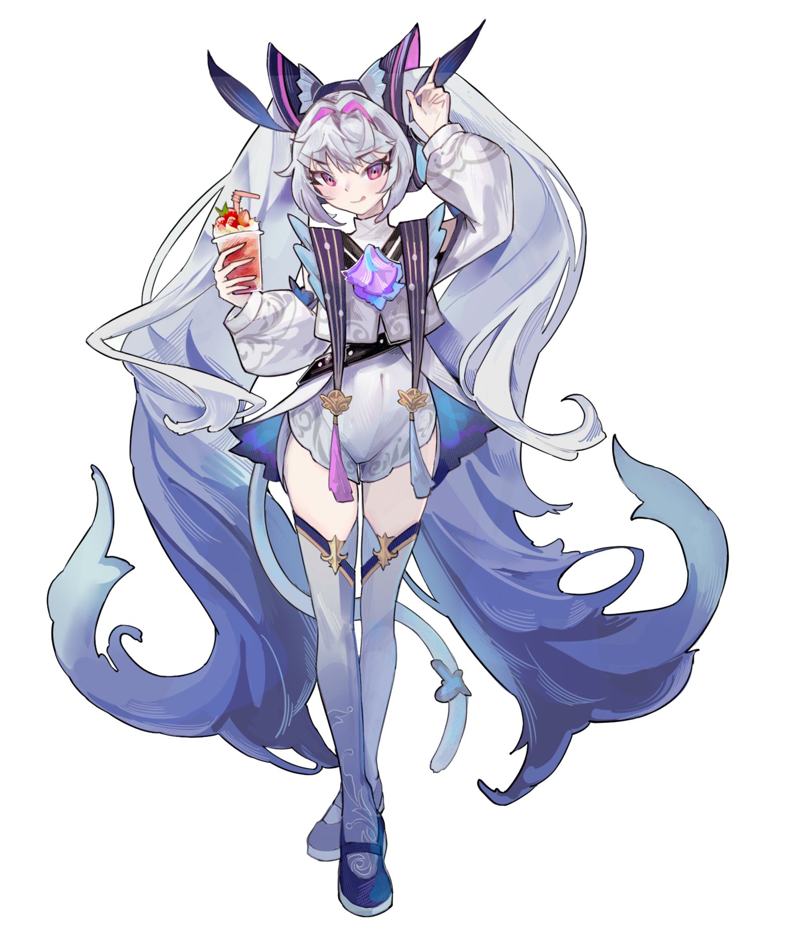 给社团画的看板娘2头像同人高清图