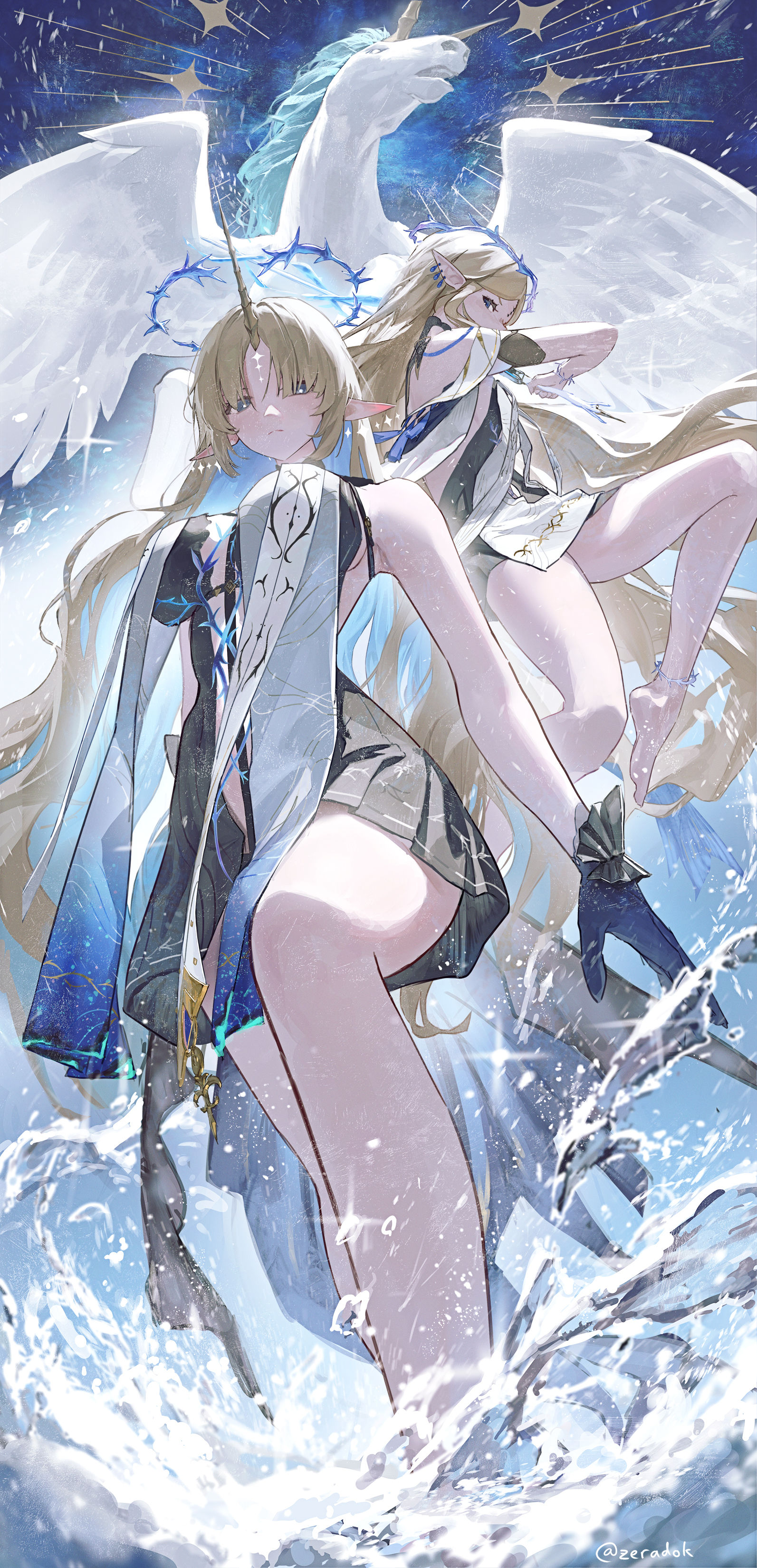 The Blessed Maiden插画图片壁纸