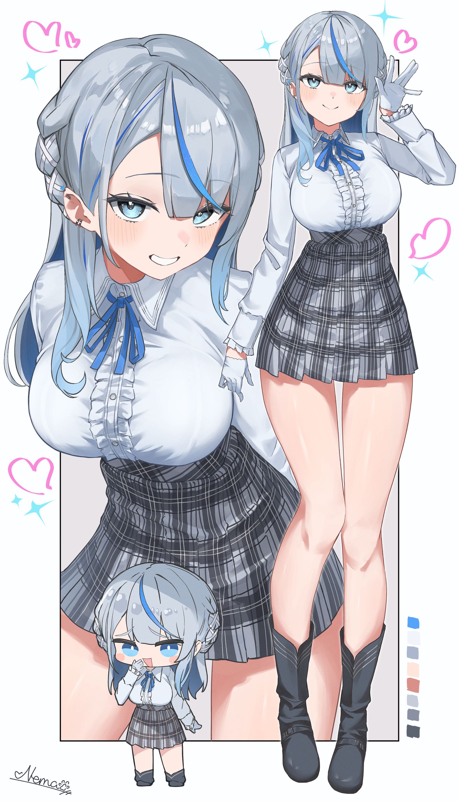 (*´˘`*)-雨海ルカ描いていルカ