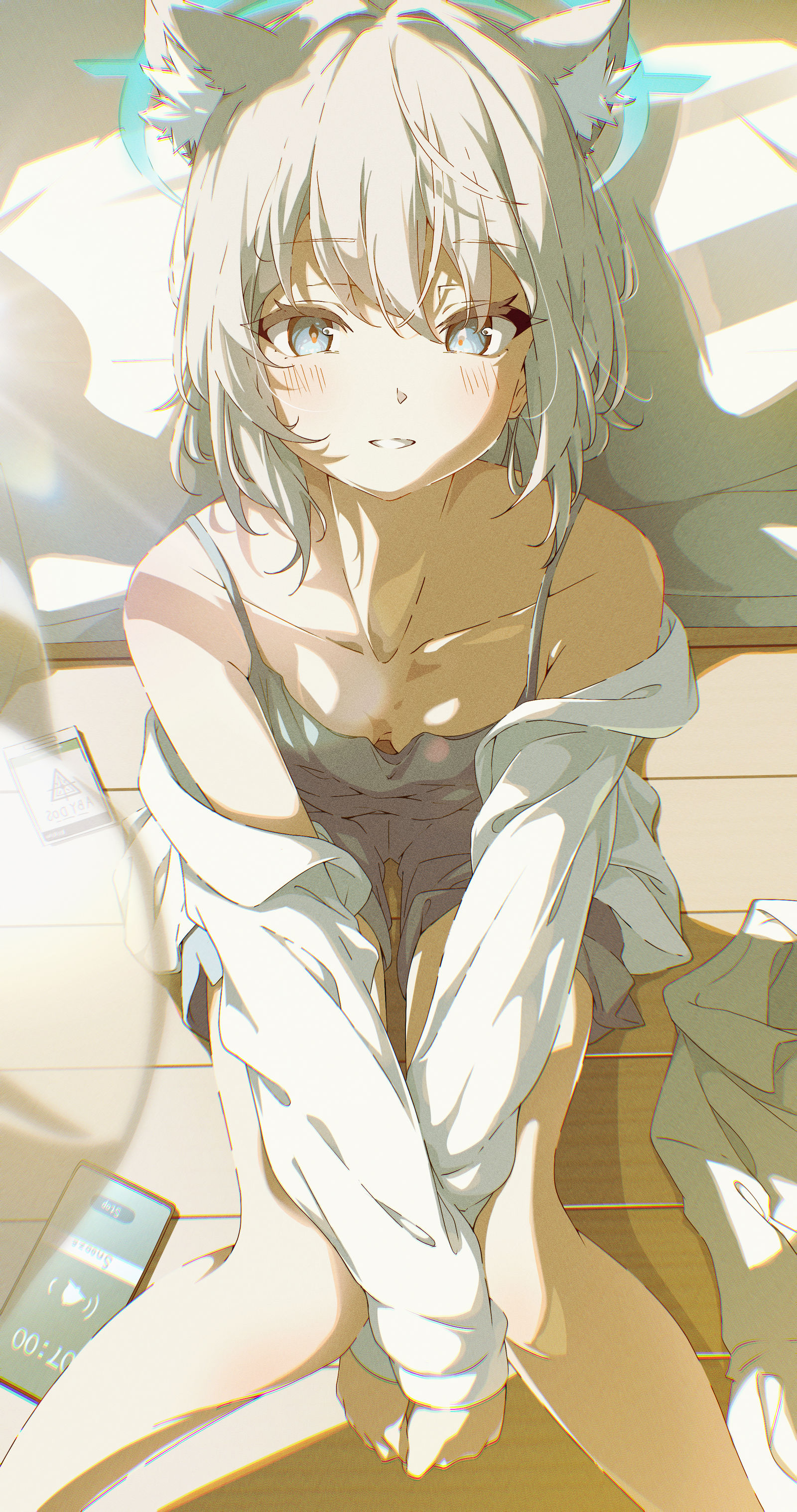 「ん、おはよう」