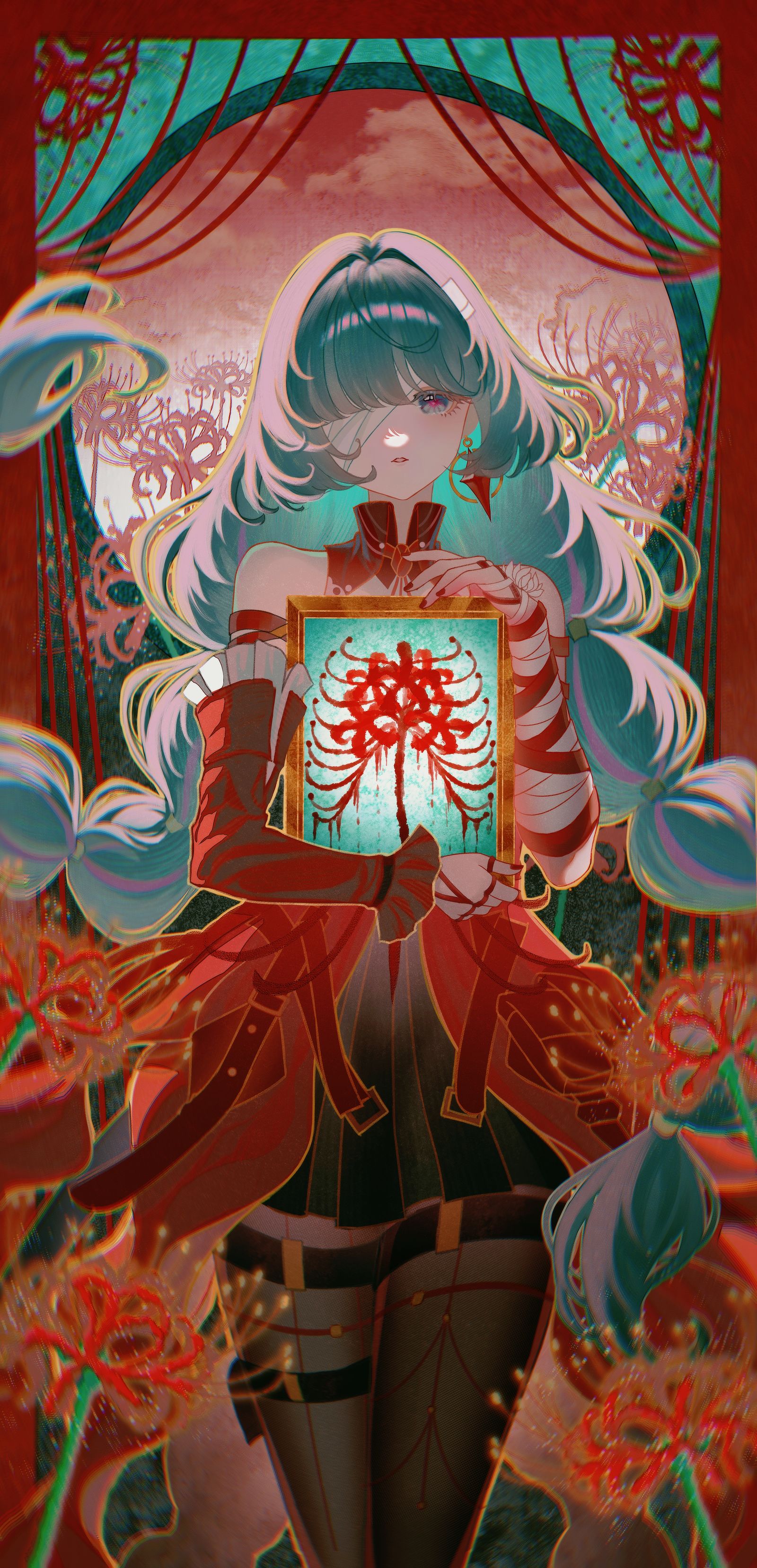 【肋骨生花】/弗洛洛同人绘画插画图片壁纸
