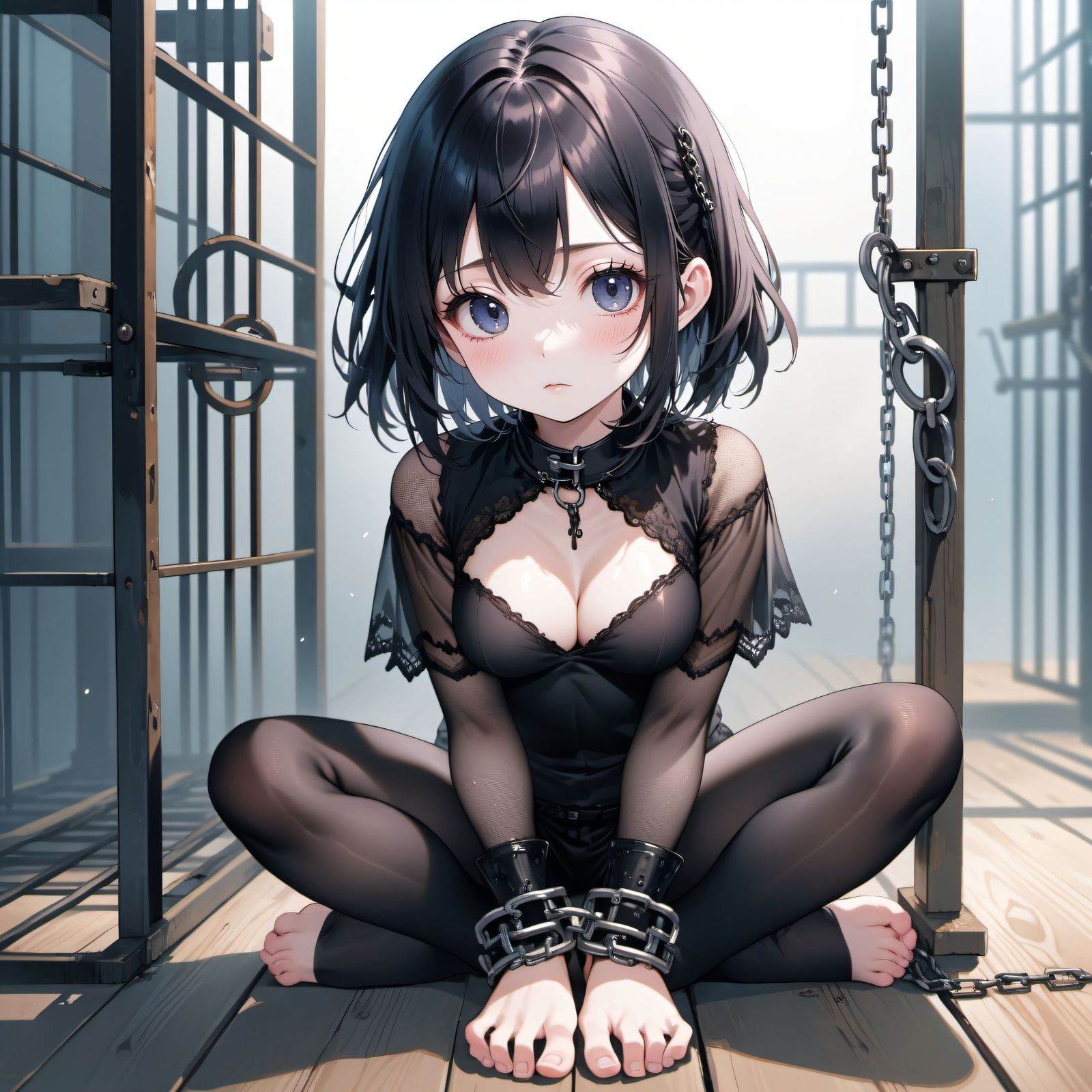 #拘束#锁链#小女孩头像同人高清图