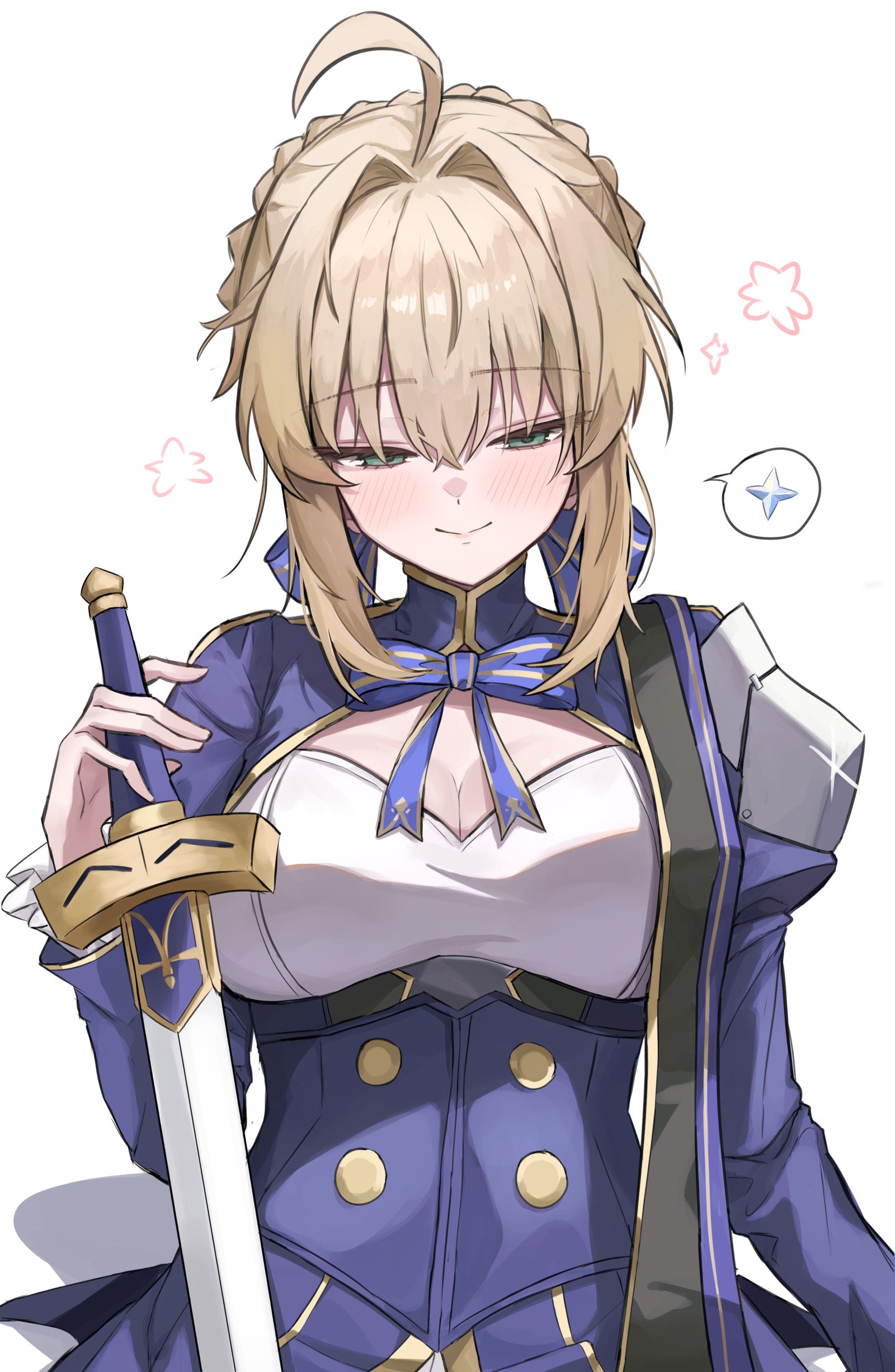 hsr x saber插画图片壁纸