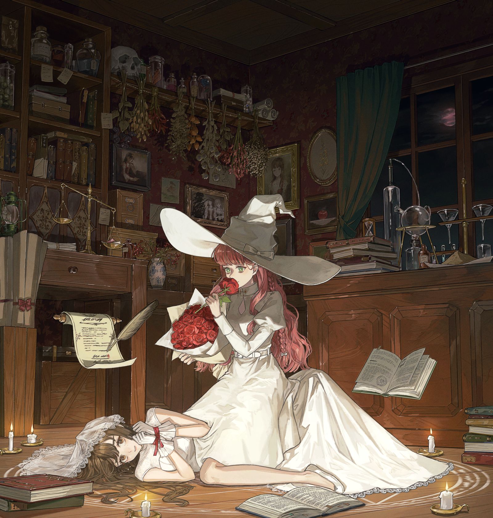 無題插画图片壁纸