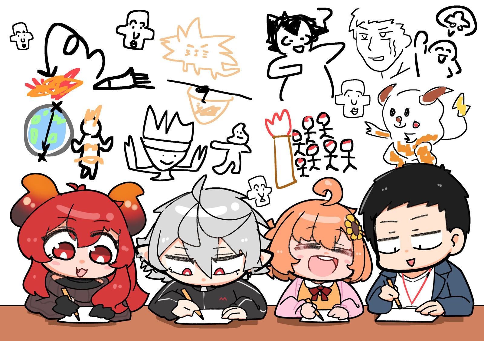 おえもり大会插画图片壁纸