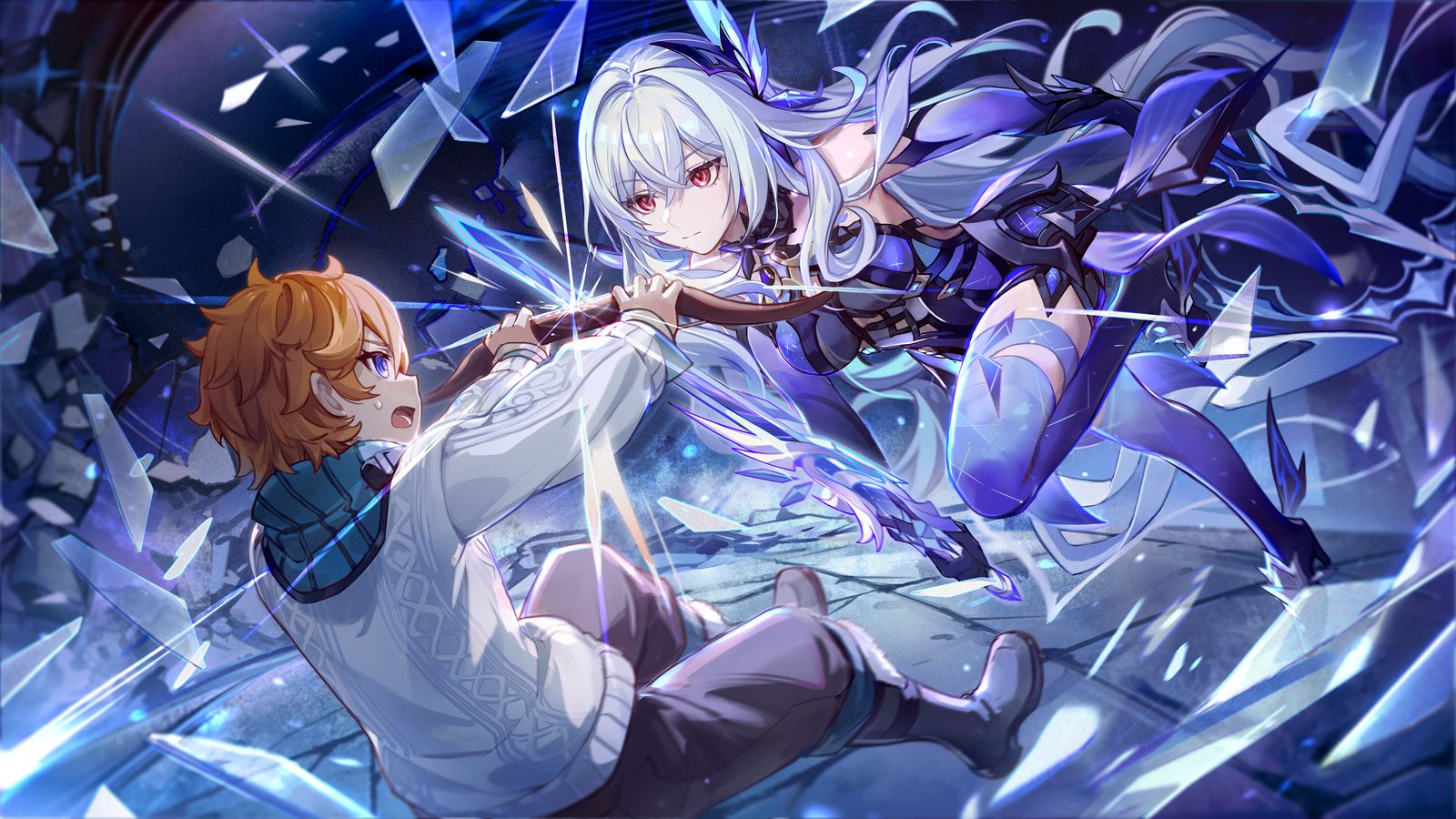 ⚔戦闘訓練中⚔插画图片壁纸