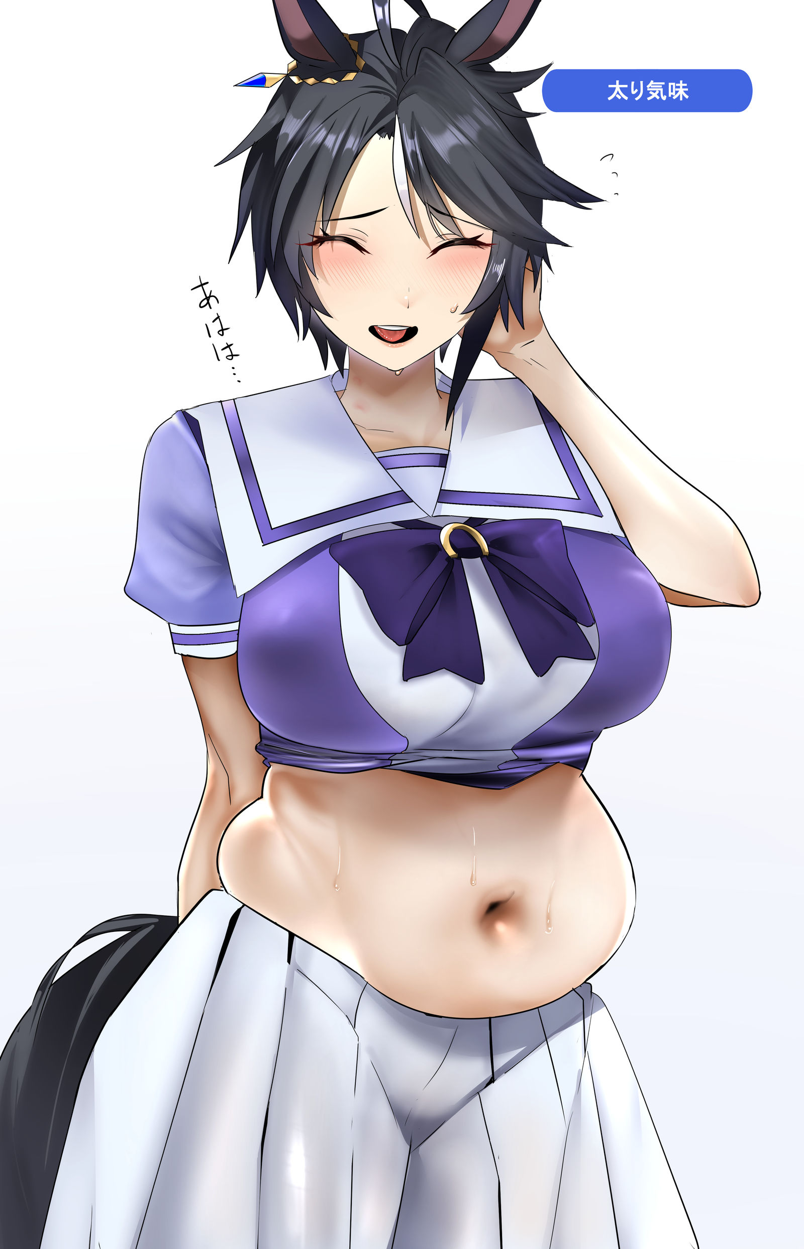 太り気味フジ插画图片壁纸