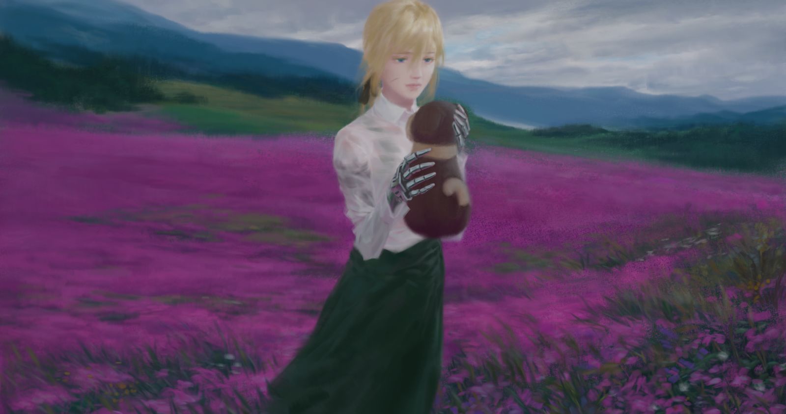 Violet Evergarden头像同人高清图