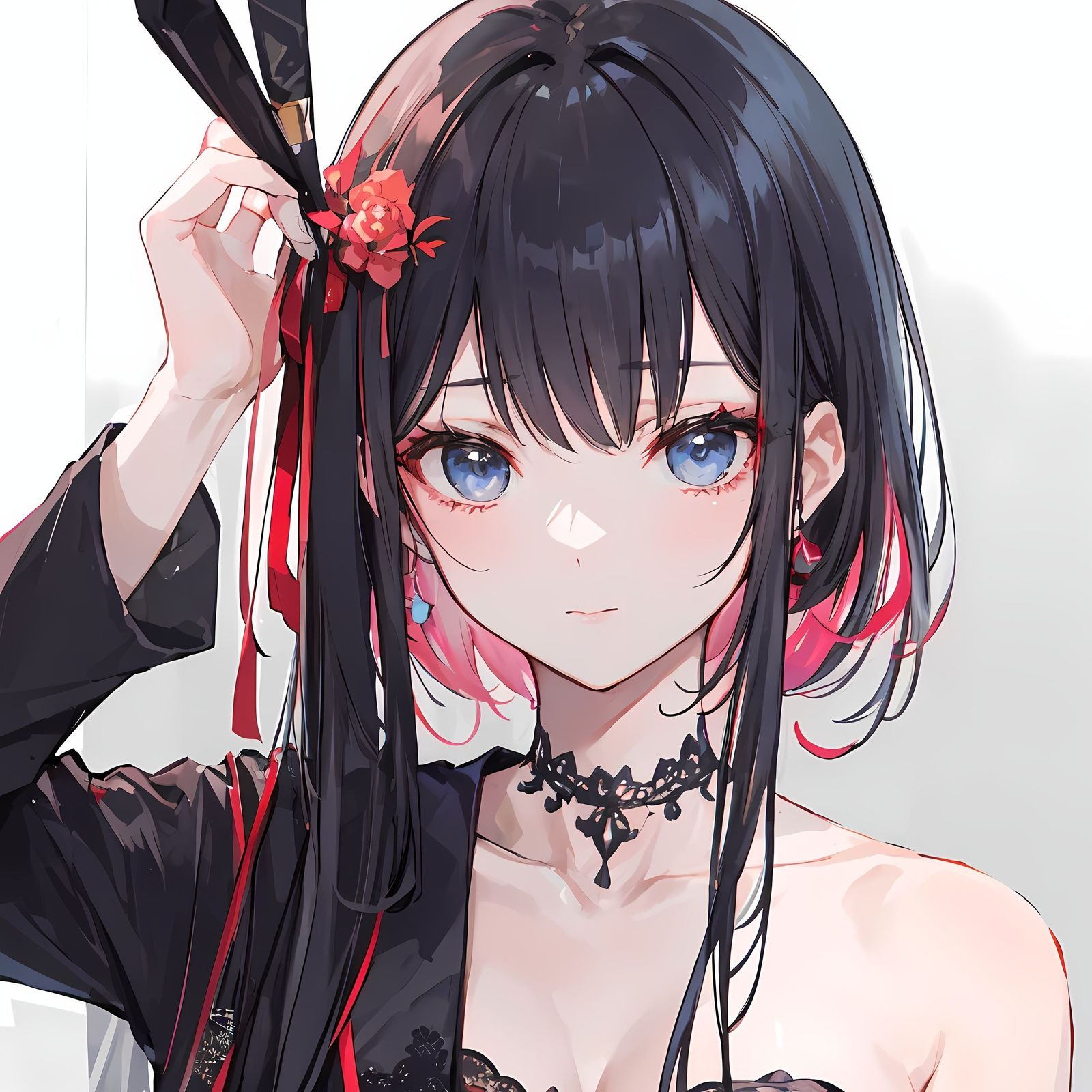 一款美丽的女装头像同人高清图