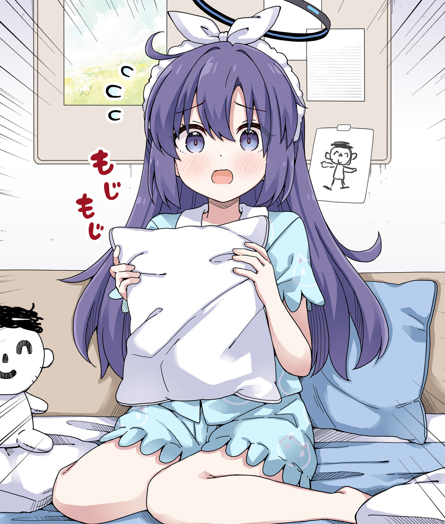 パジャマなユウカ 头像同人高清图