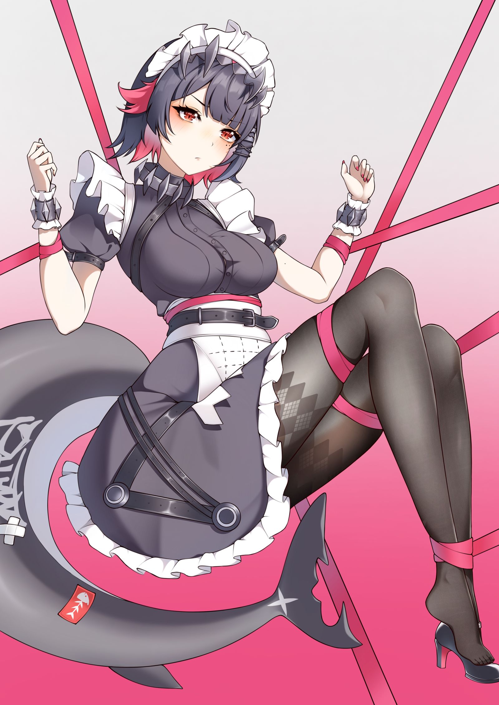 鲨鱼妹-绝区零艾莲黑丝