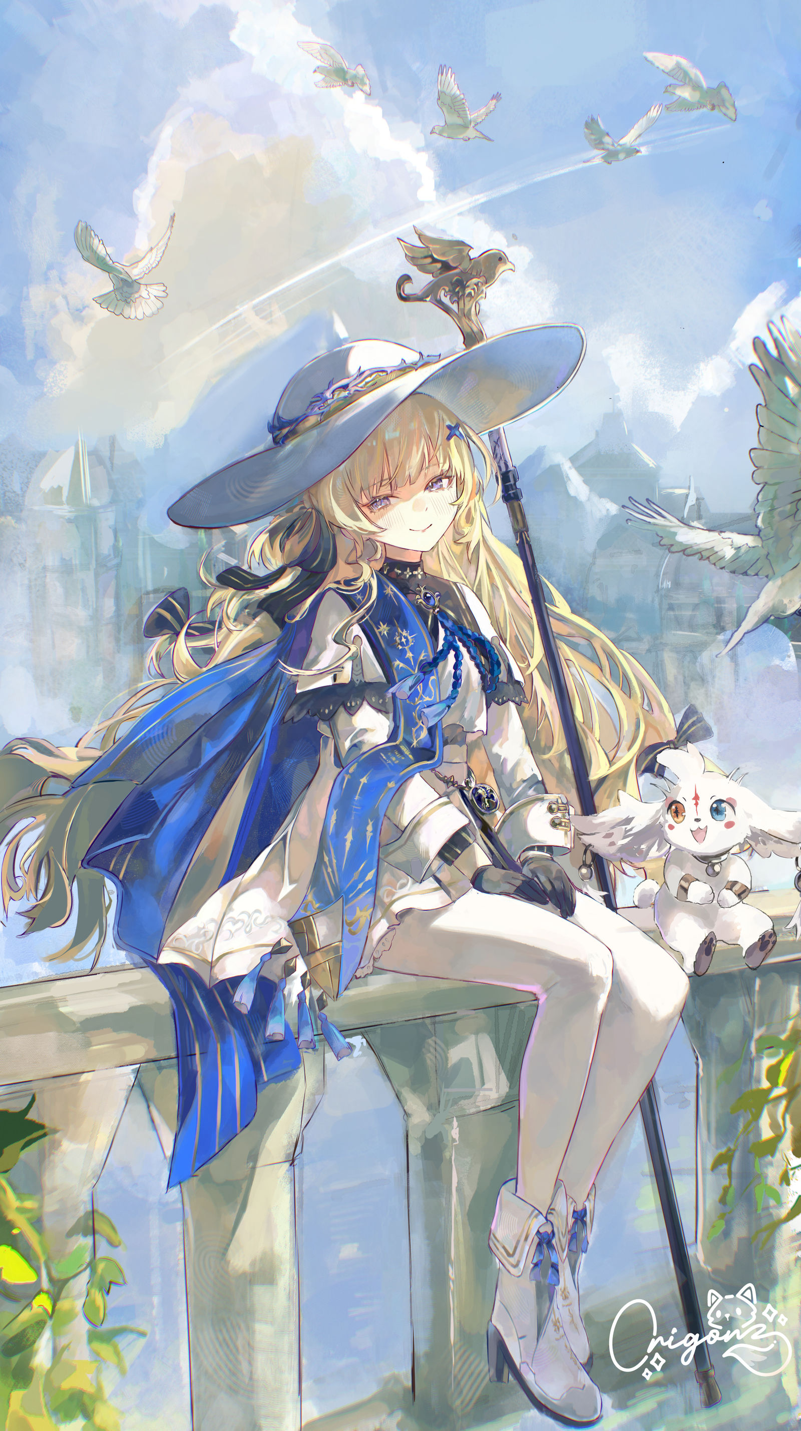 Phoebe插画图片壁纸