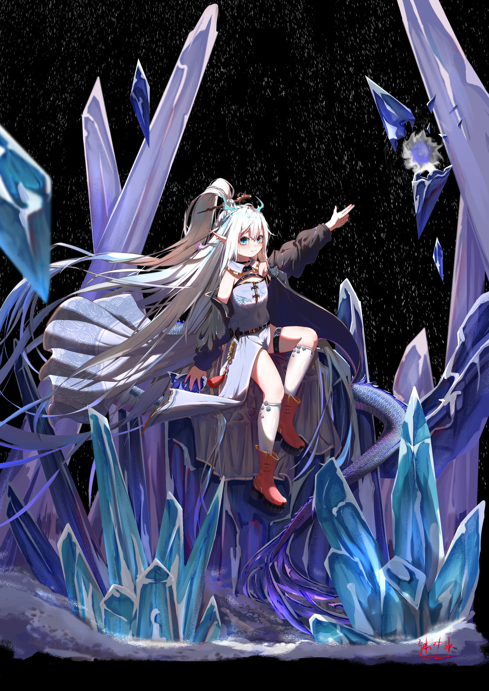 小龙女(⑅˃◡˂⑅)头像同人高清图