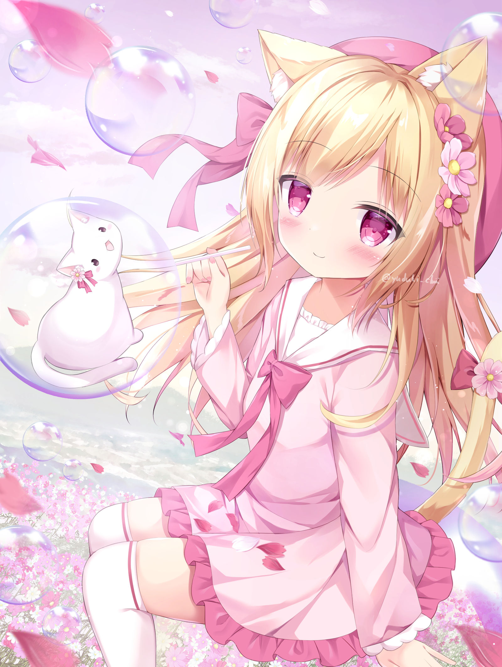うちの子とシャボン玉头像同人高清图