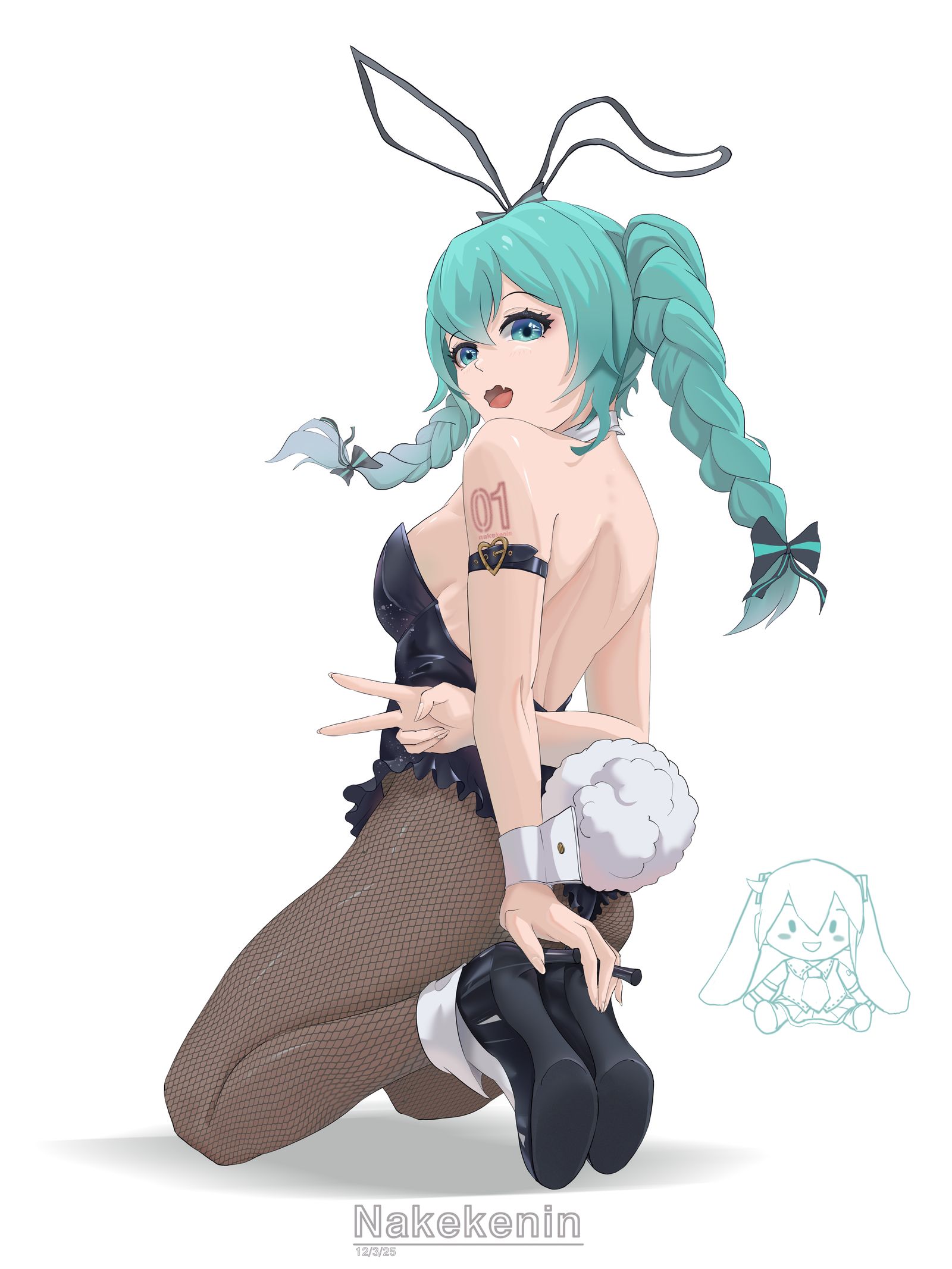 miku头像同人高清图