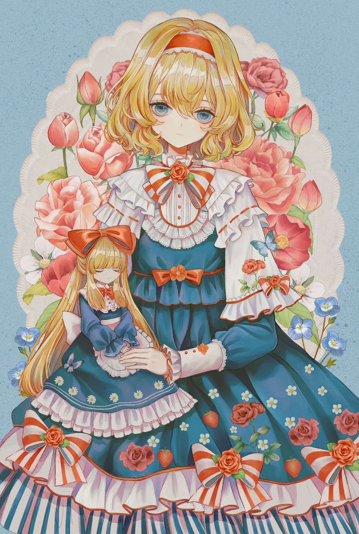アリス插画图片壁纸