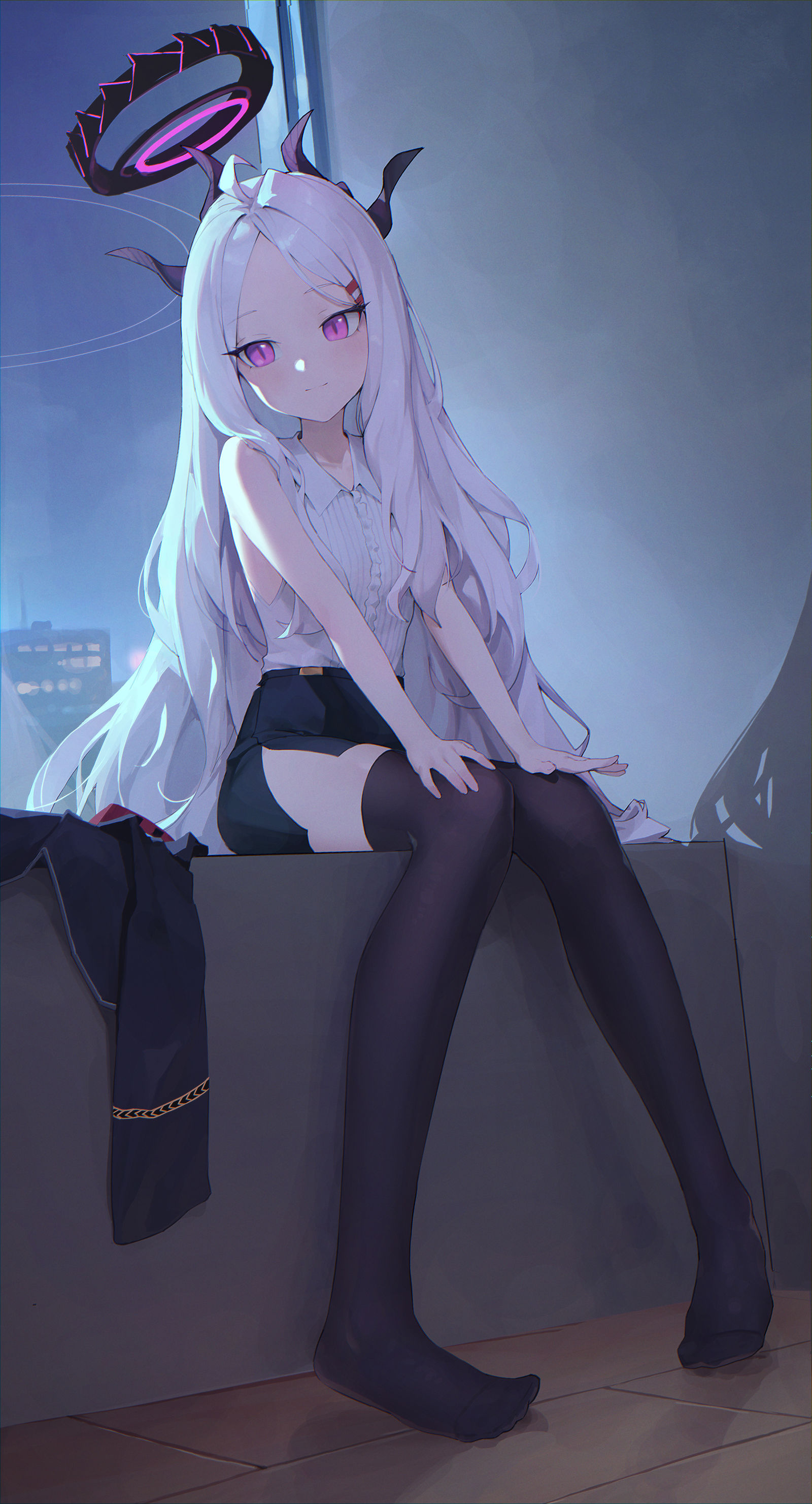 Hina插画图片壁纸