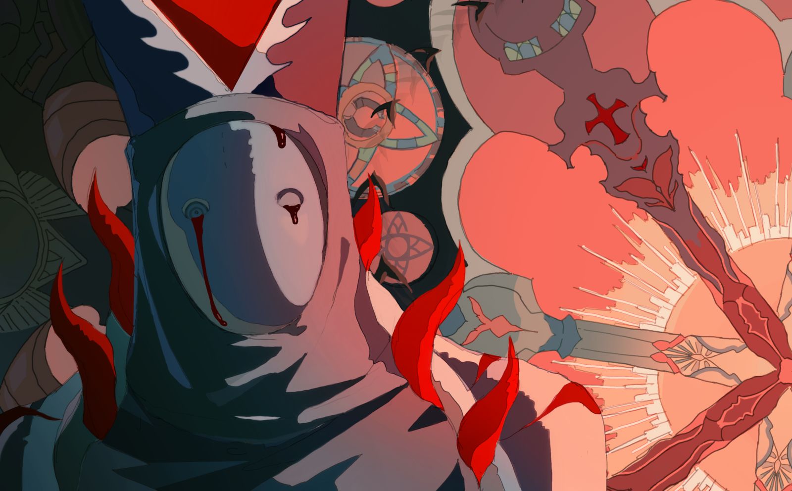 丧钟为谁而鸣-原创 oc原创