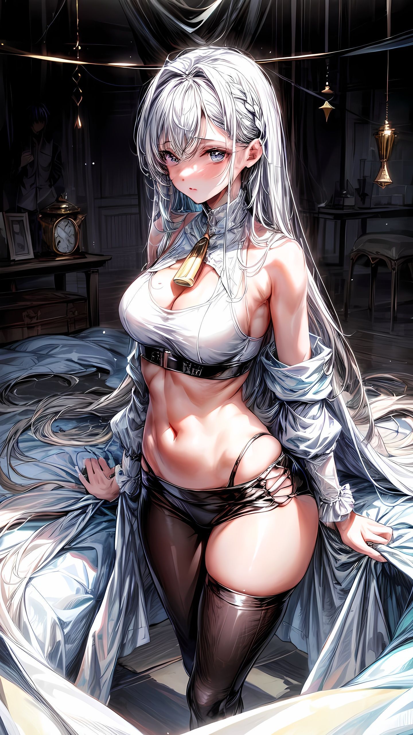 羞涩少女头像同人高清图