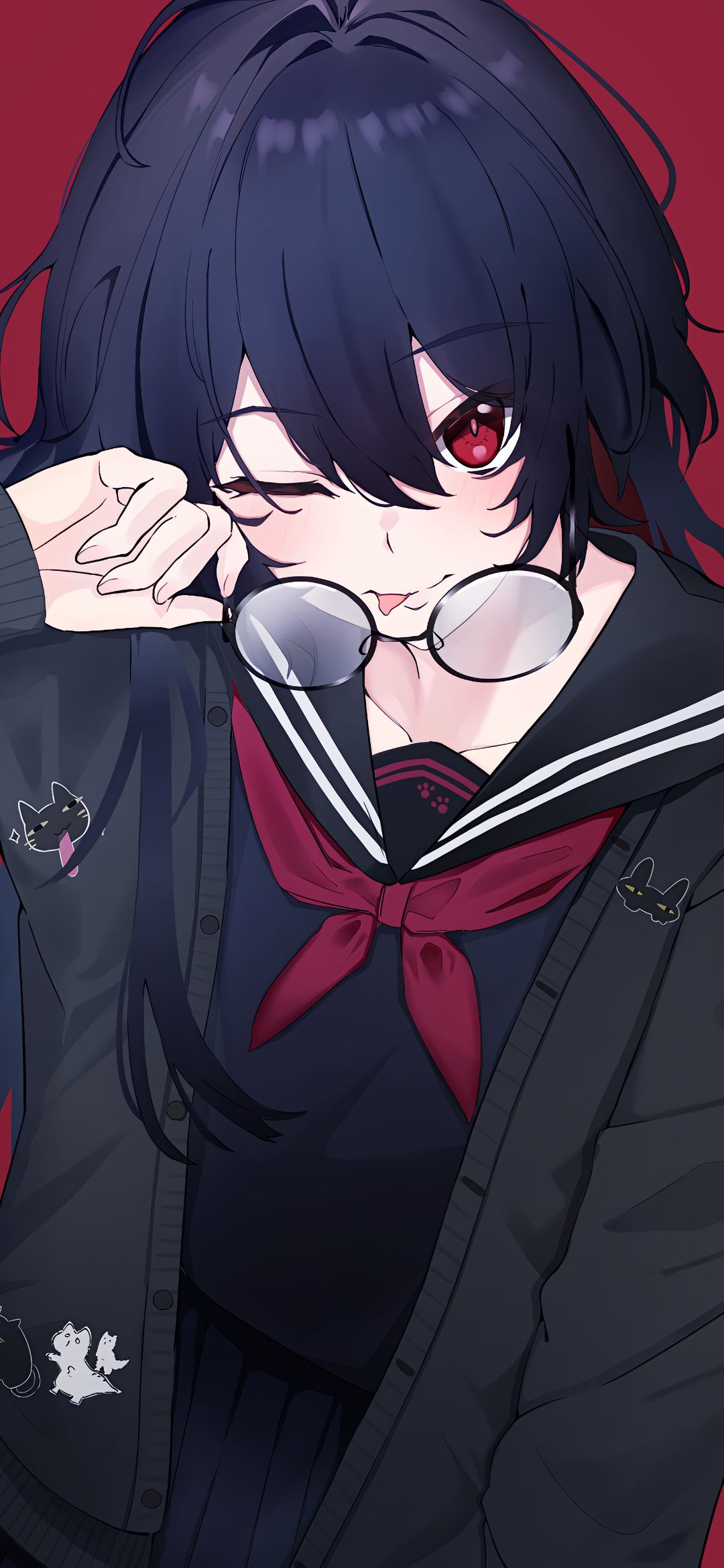 二次元少女头像同人高清图
