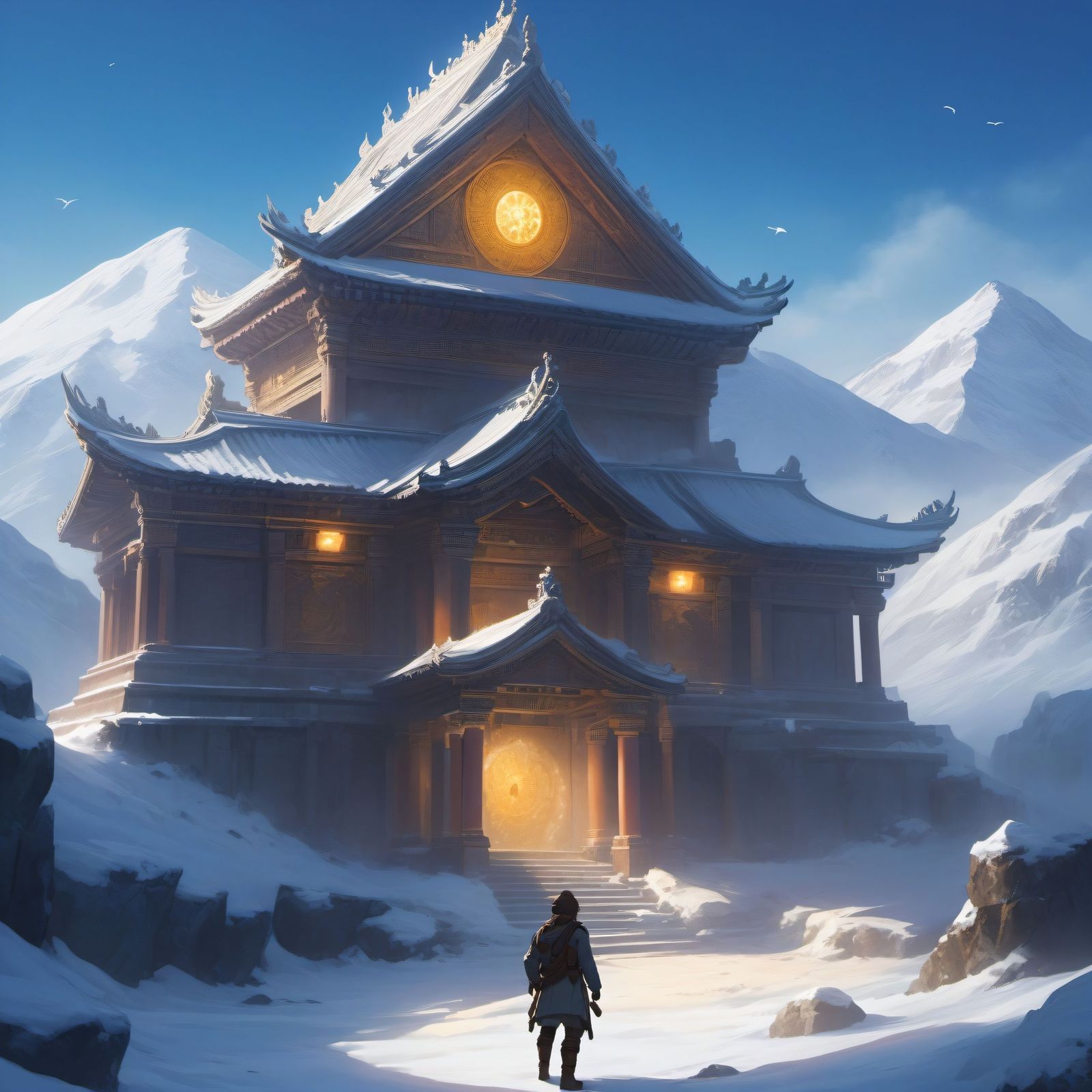 山水小区头像同人高清图